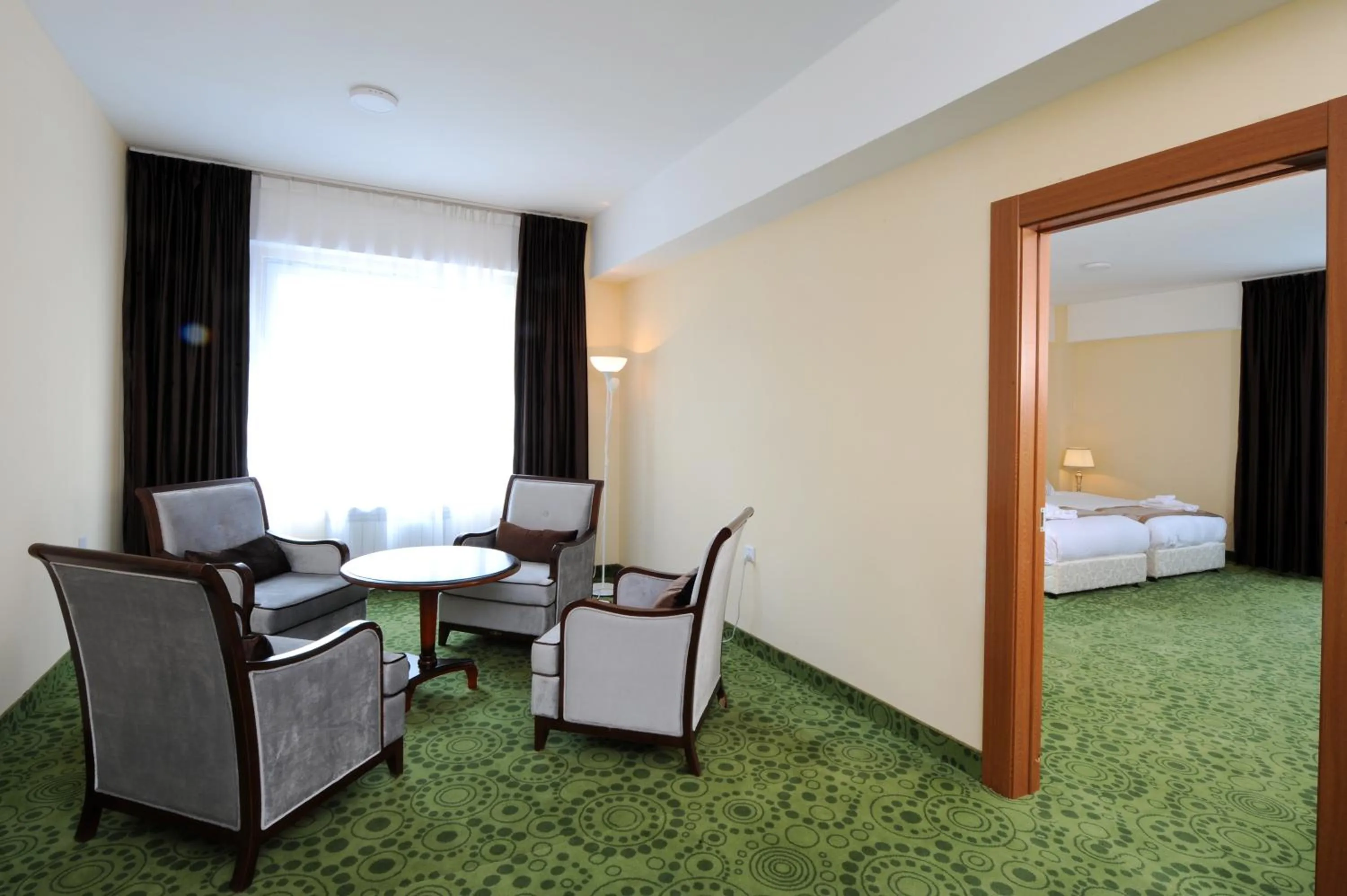 Bed in Alpha Hotel Ulaanbaatar