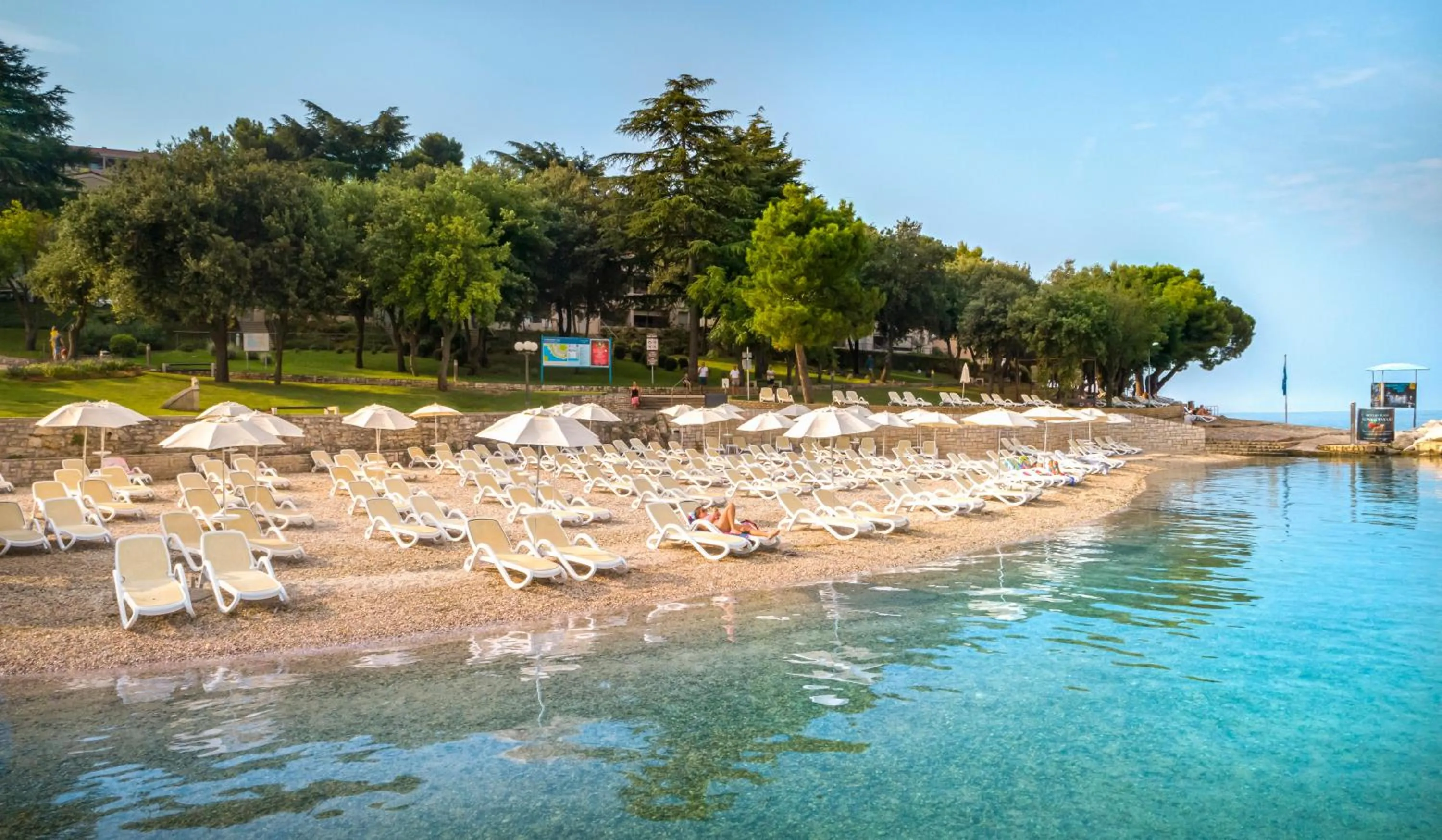 Beach in Maistra Select Riva Apartments