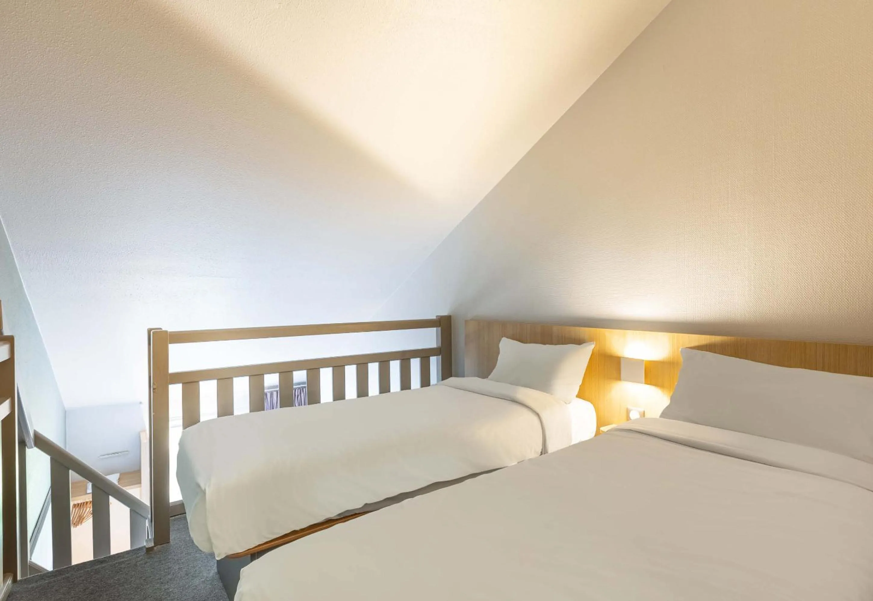 Bedroom, Bed in B&B HOTEL Bourges 2