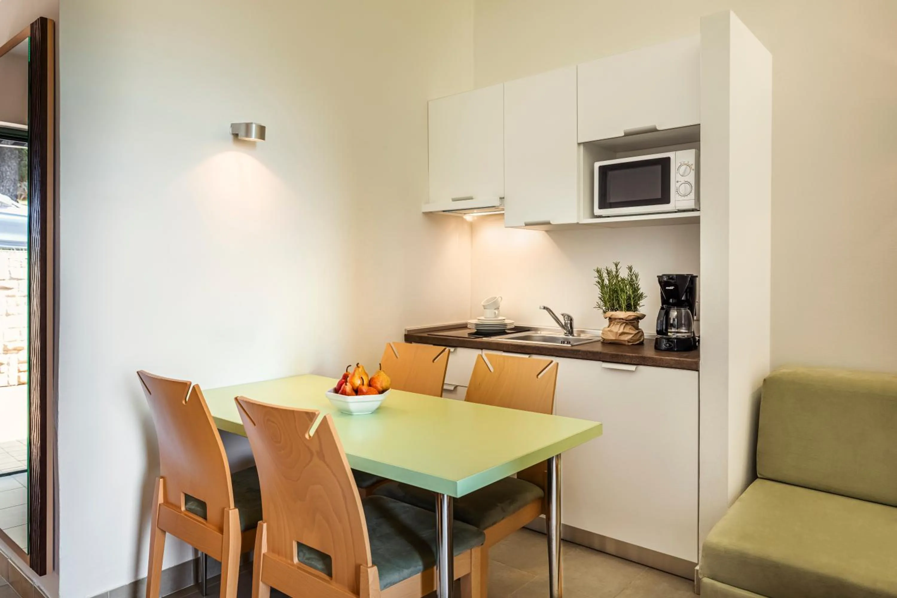 Kitchen or kitchenette in Maistra Select Petalon Resort