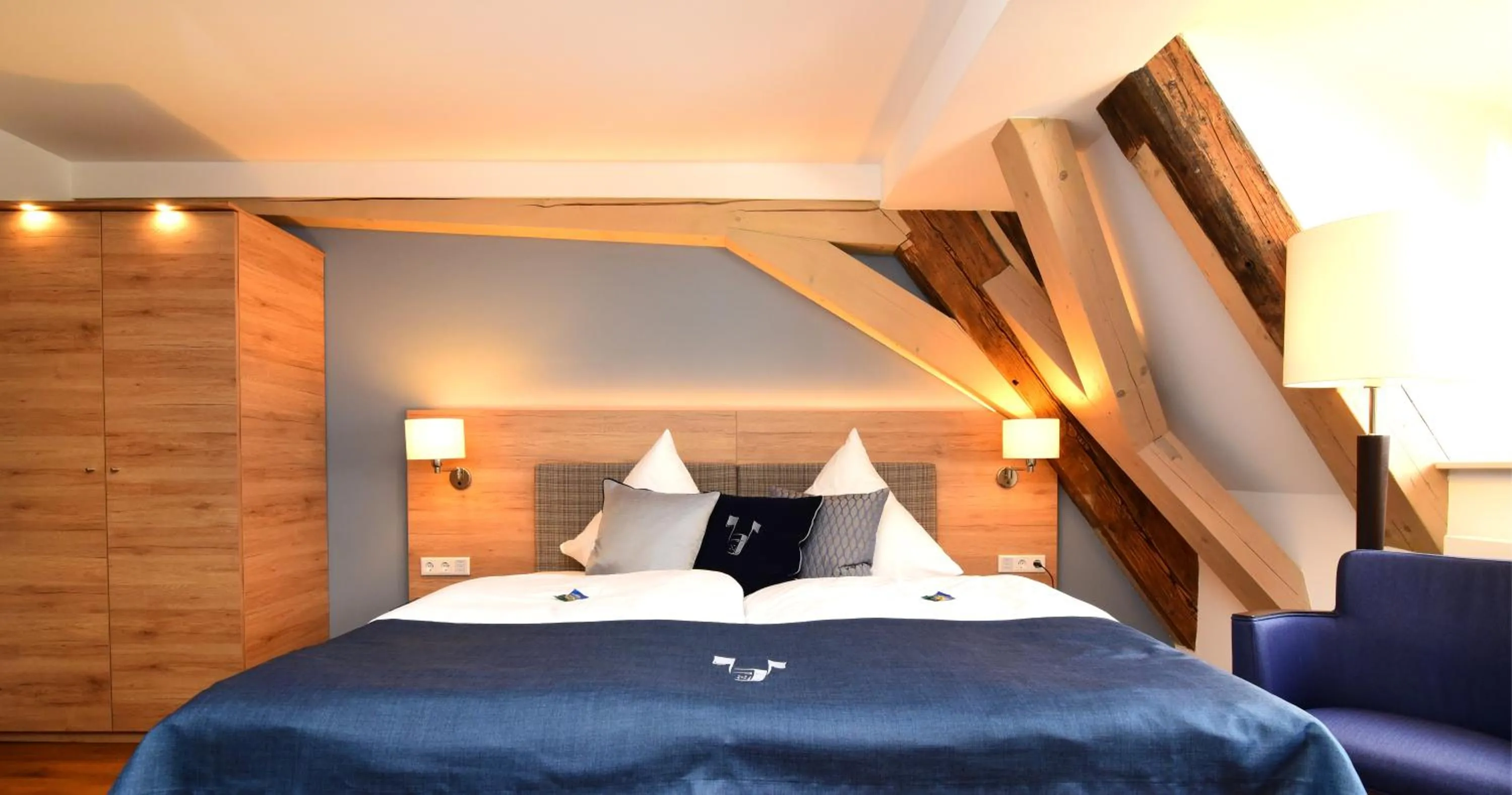 Photo of the whole room, Bed in Hotel Alte Vogtei