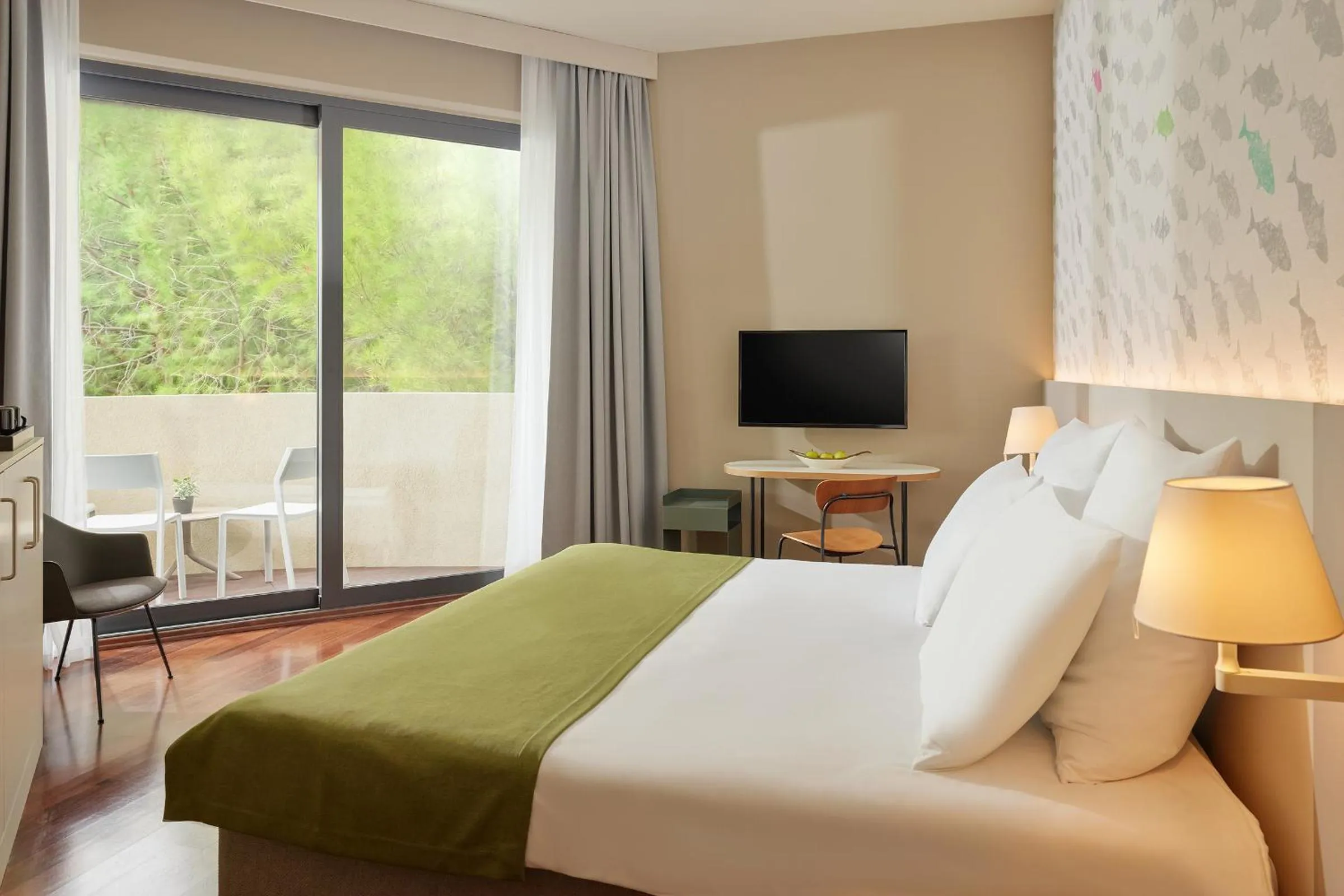 Bed in Maistra Select Island Hotel Istra