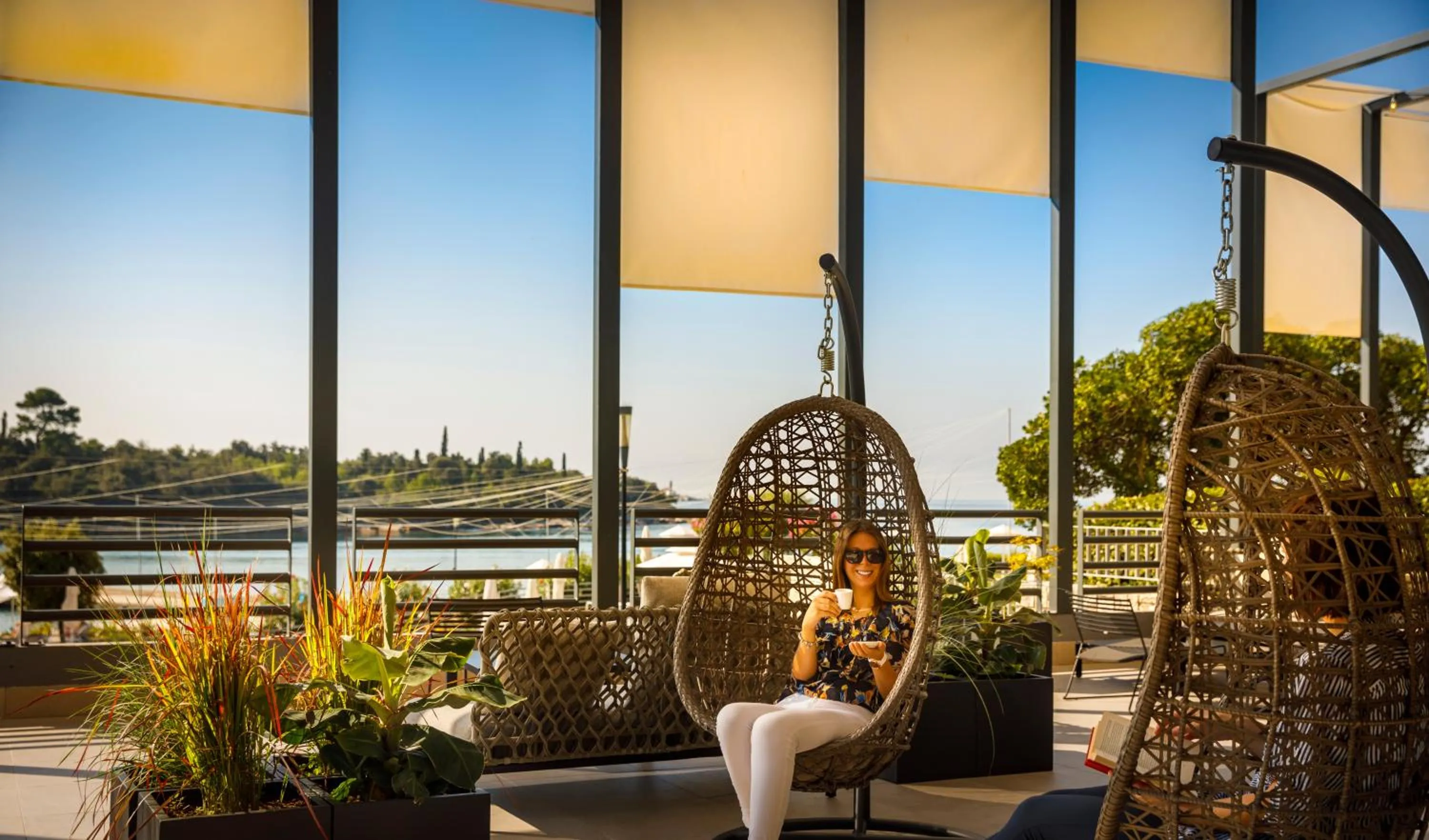 Lounge or bar in Maistra Select Island Hotel Istra