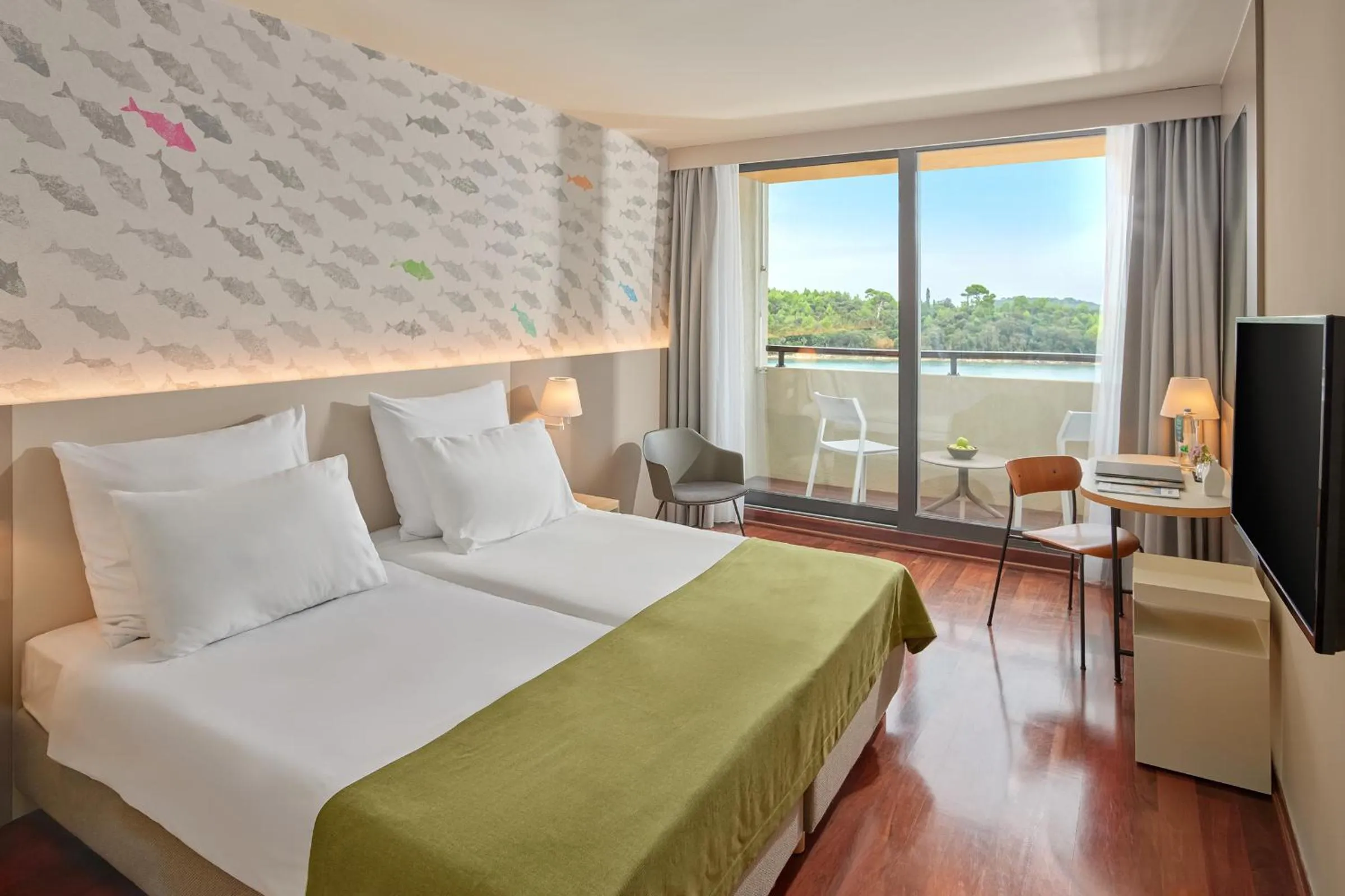 Bedroom, Bed in Maistra Select Island Hotel Istra