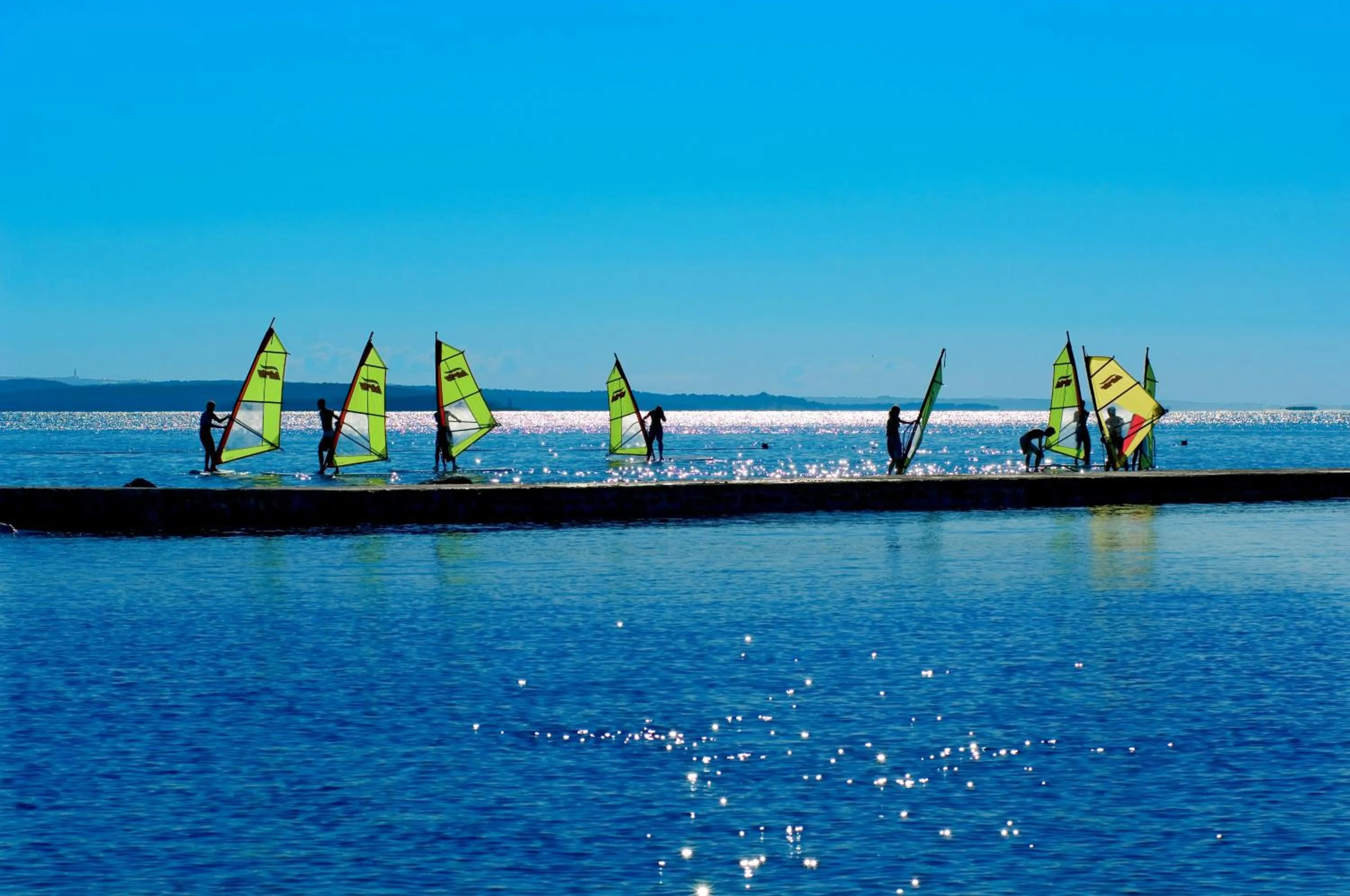 Windsurfing in Maistra Select Island Hotel Istra