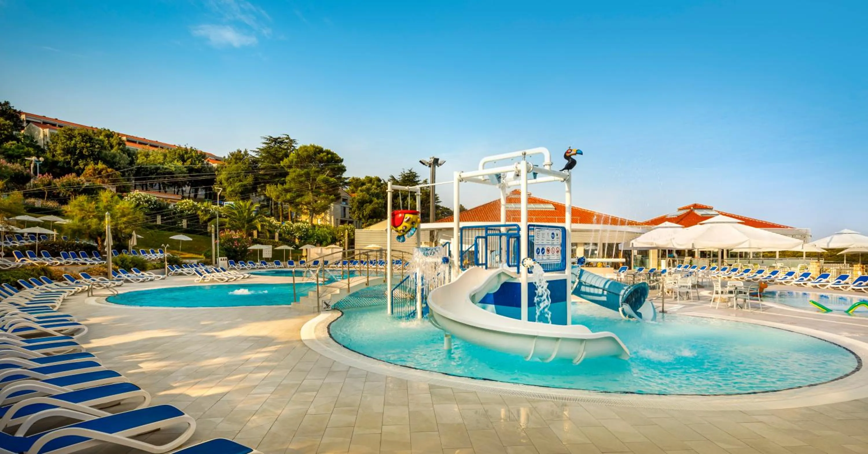 Aqua park in Maistra Select Belvedere Resort
