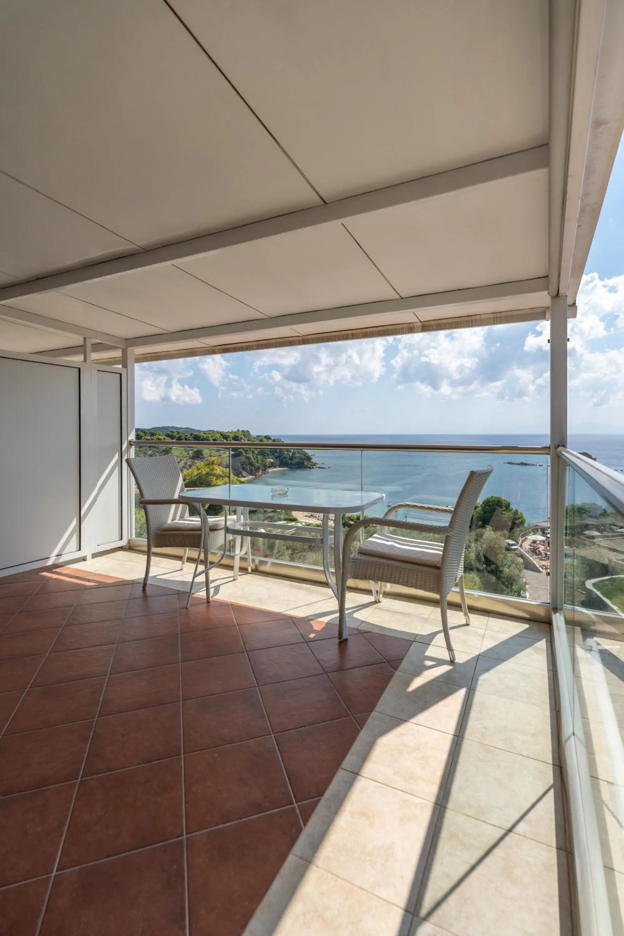 Balcony/Terrace in La Luna Hotel