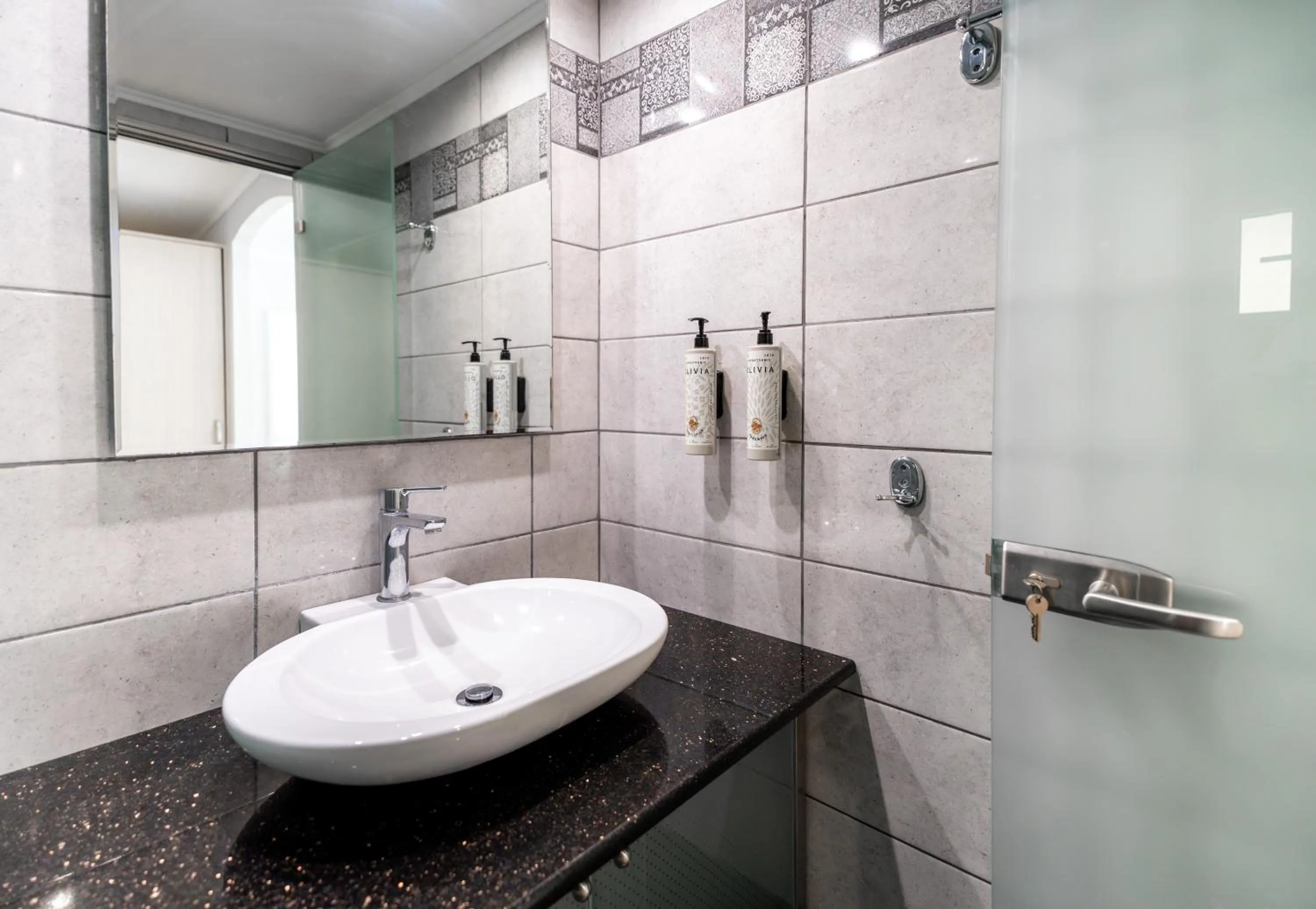 Bathroom in La Luna Hotel