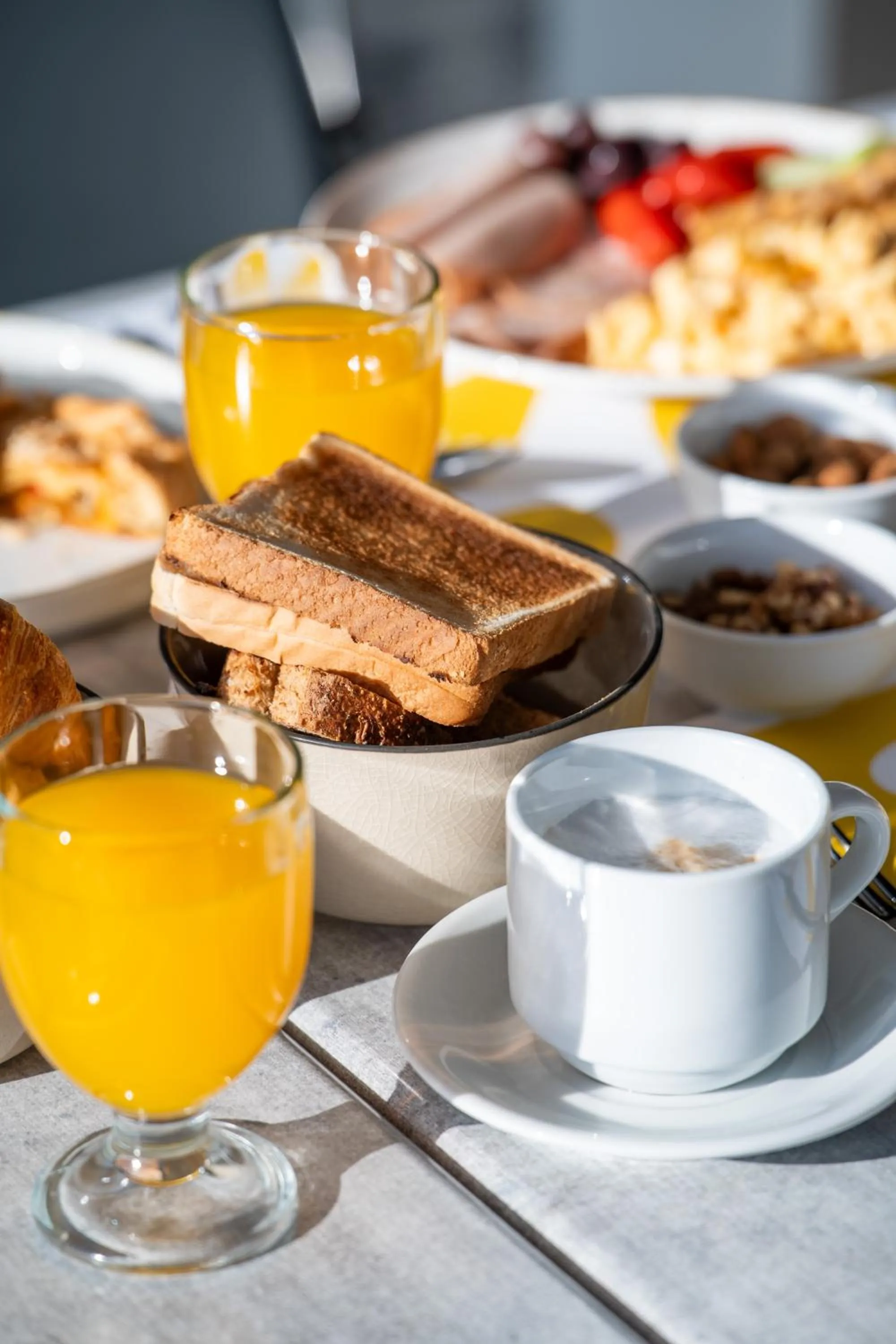 Food in La Luna Hotel