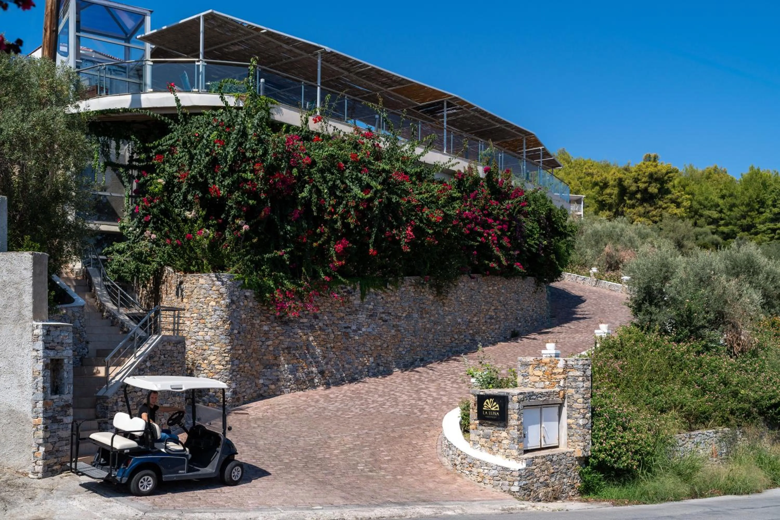 Property building in La Luna Hotel