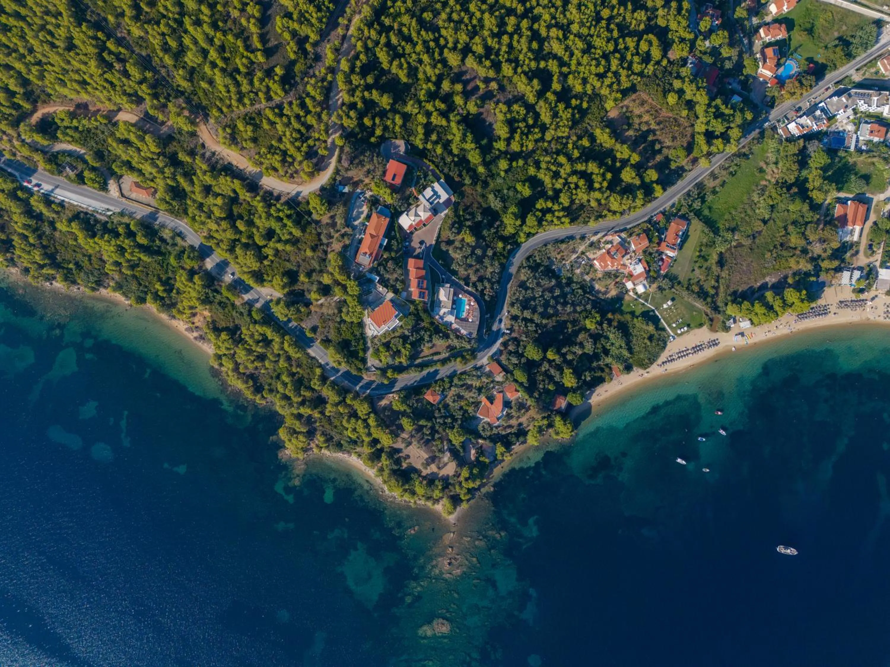 Property building in La Luna Hotel