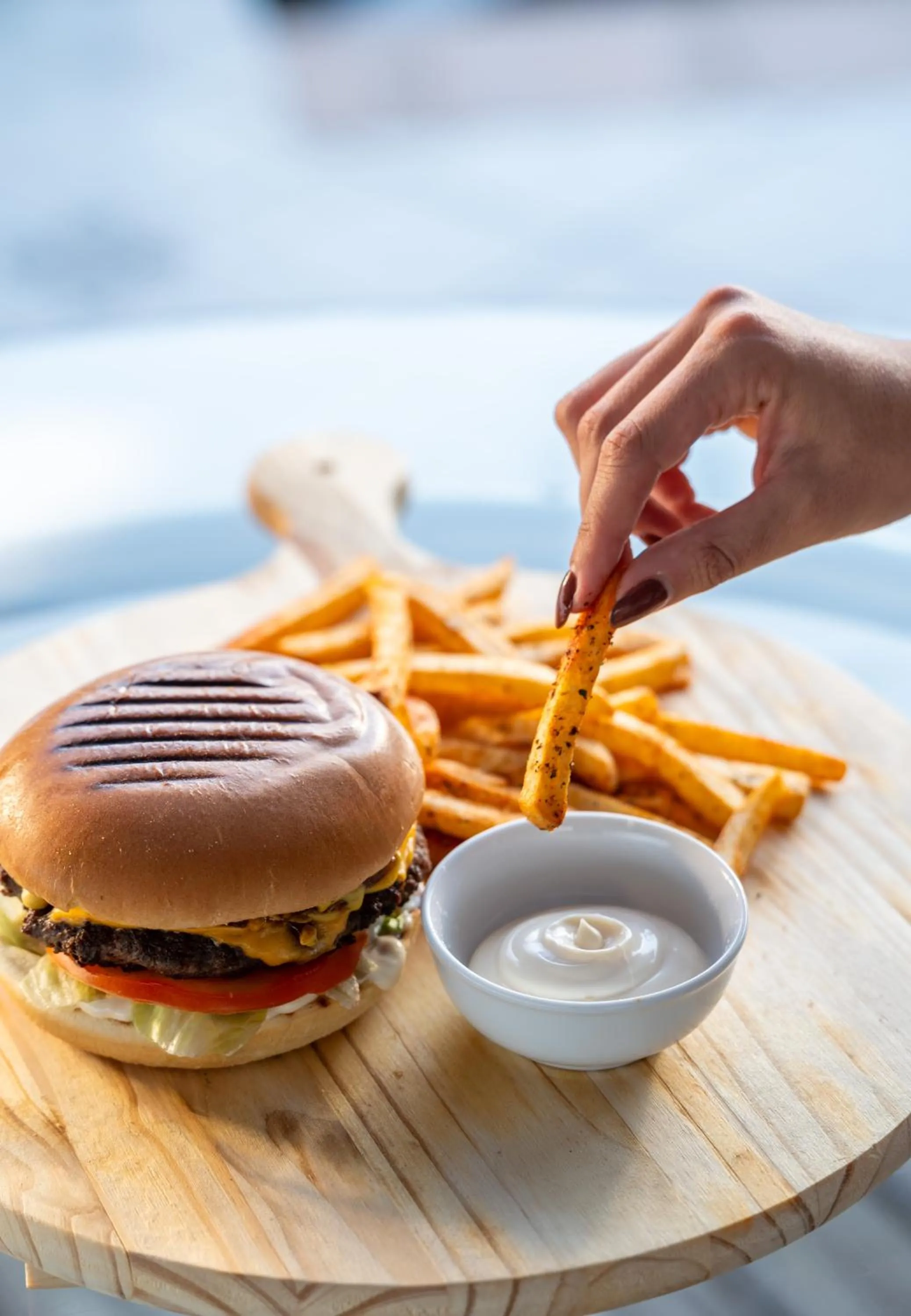 Food and drinks in La Luna Hotel