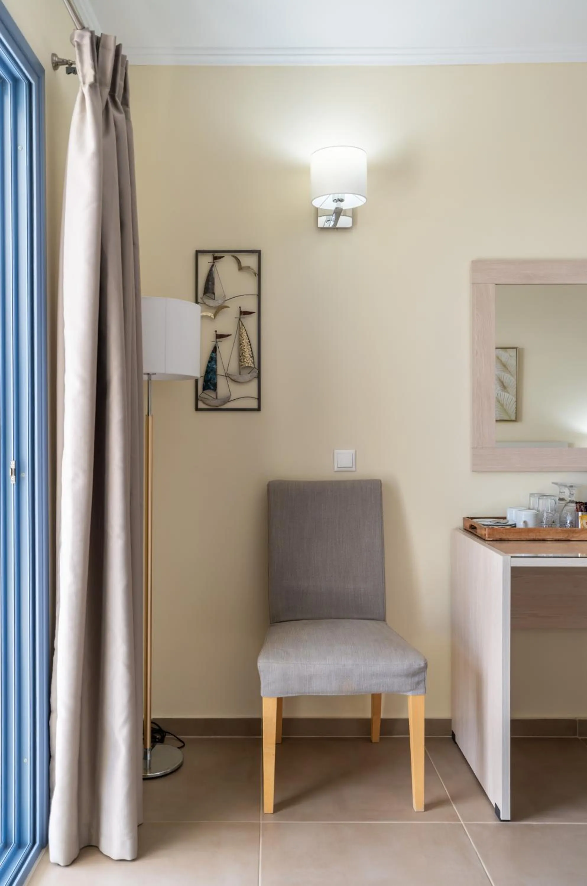 Seating area in La Luna Hotel