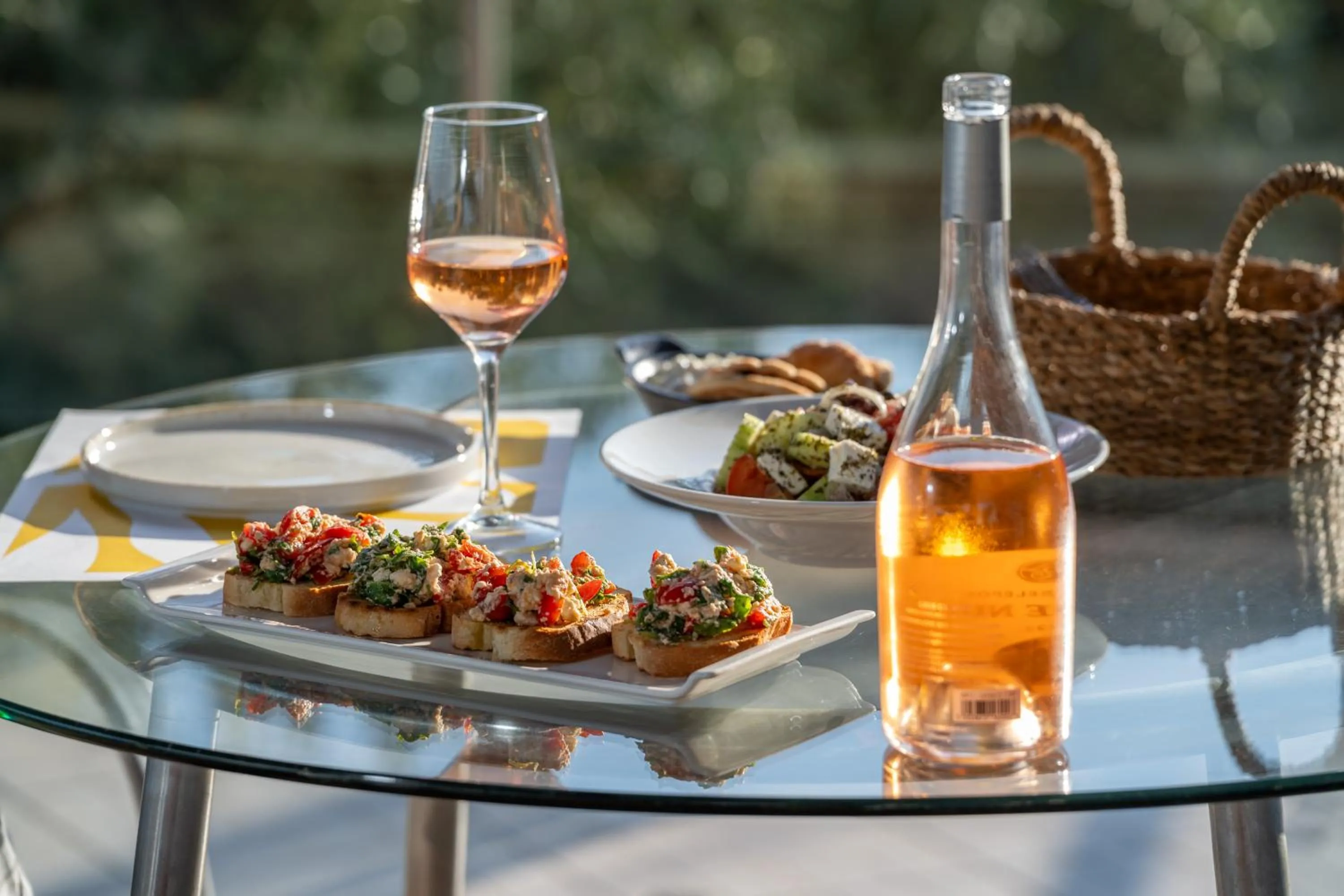 Food in La Luna Hotel