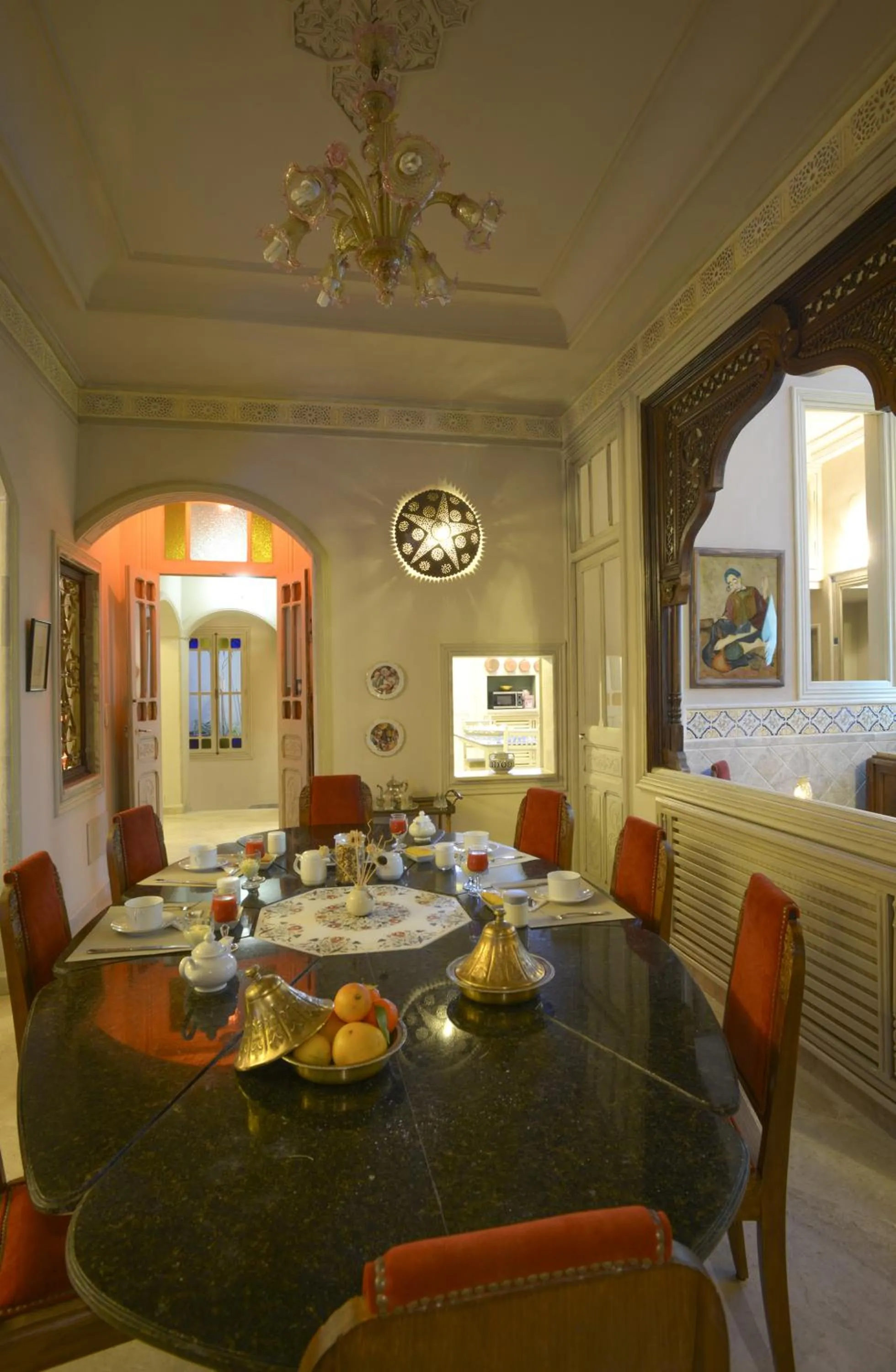 Breakfast in Maison d'Hôtes Dar Ennassim