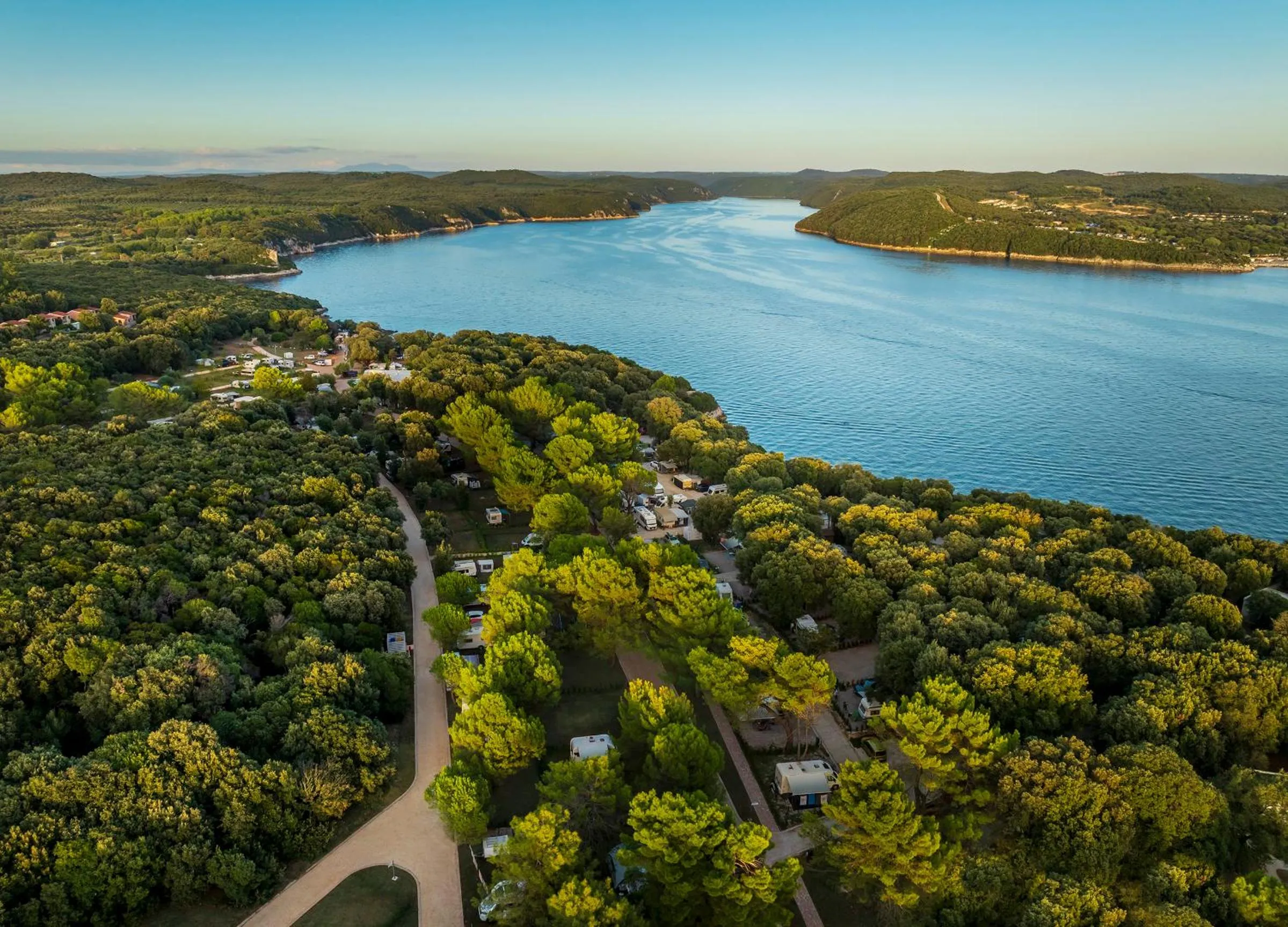 Bird's eye view in Koversada Apartments Naturist Park