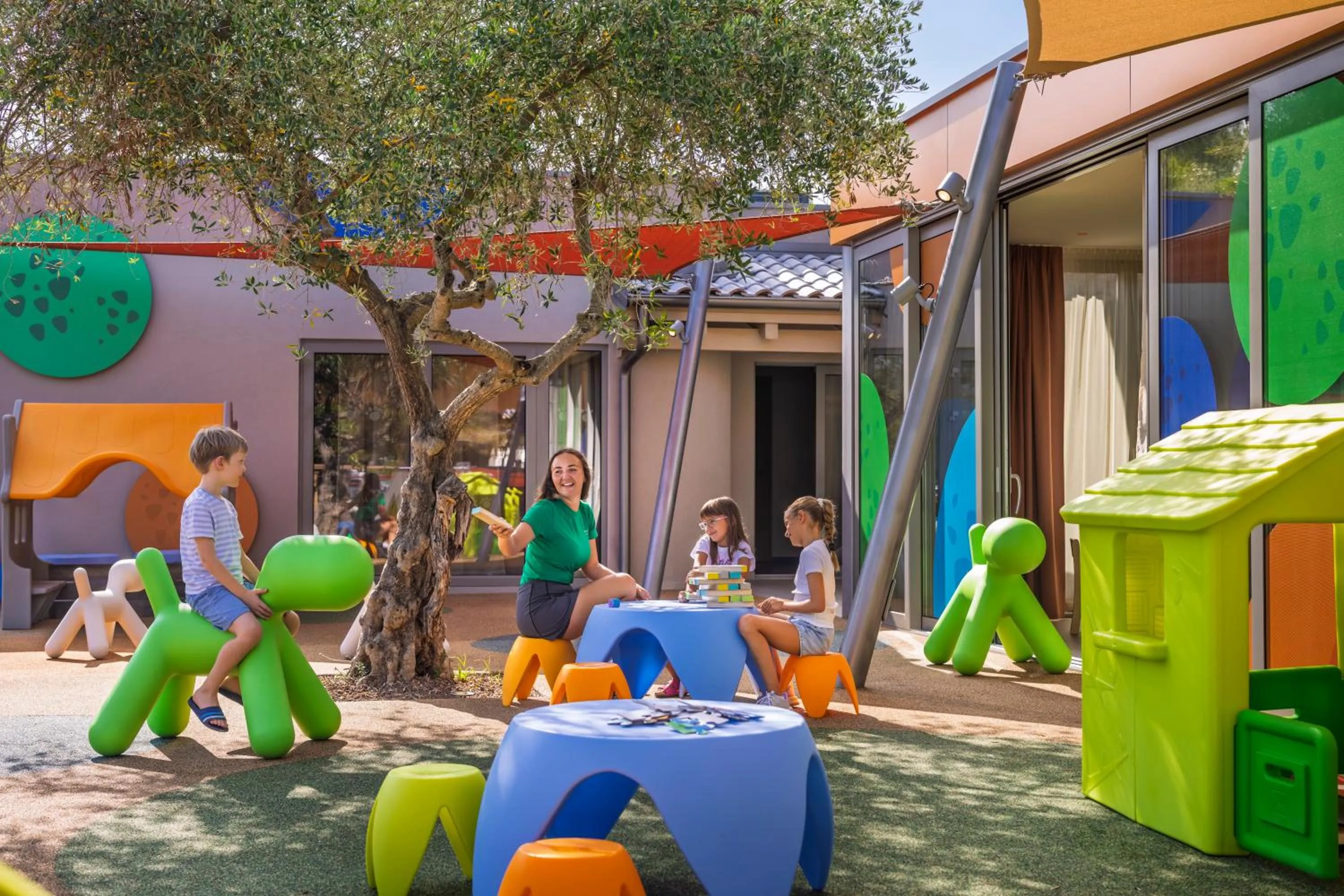 Kids's club in Koversada Apartments Naturist Park