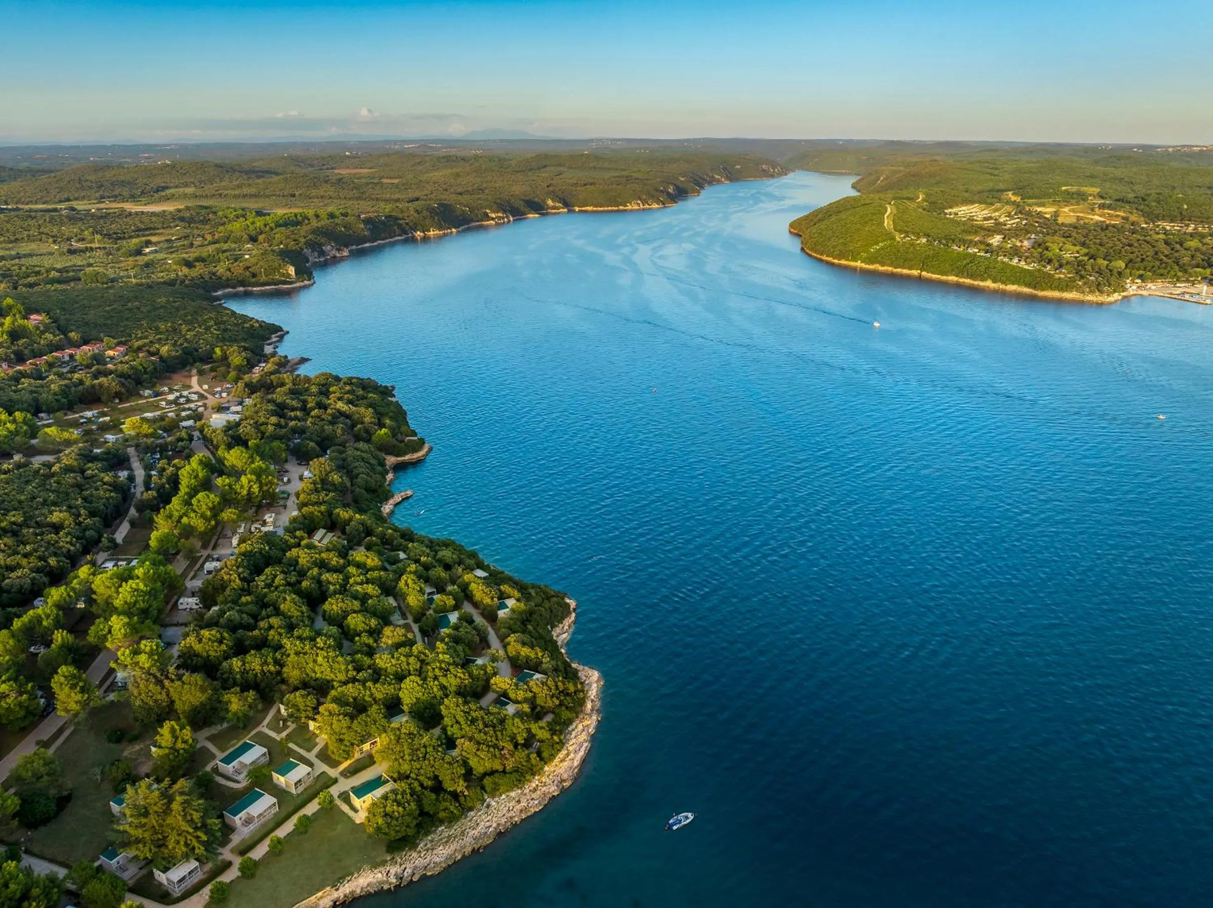 Bird's eye view in Koversada Apartments Naturist Park
