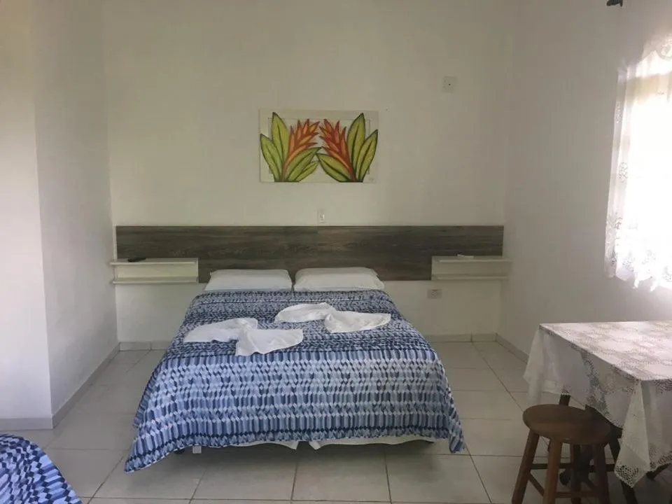 Bed in Marencanto Pousada