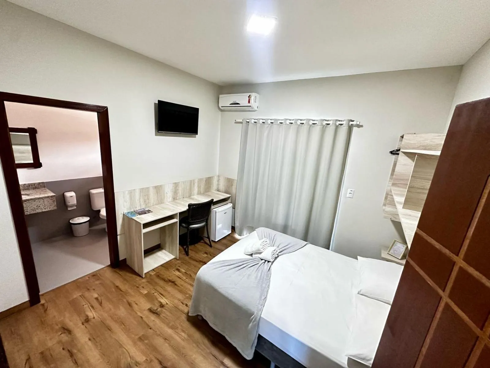 Bedroom, Bed in Pousada Recanto das Cores