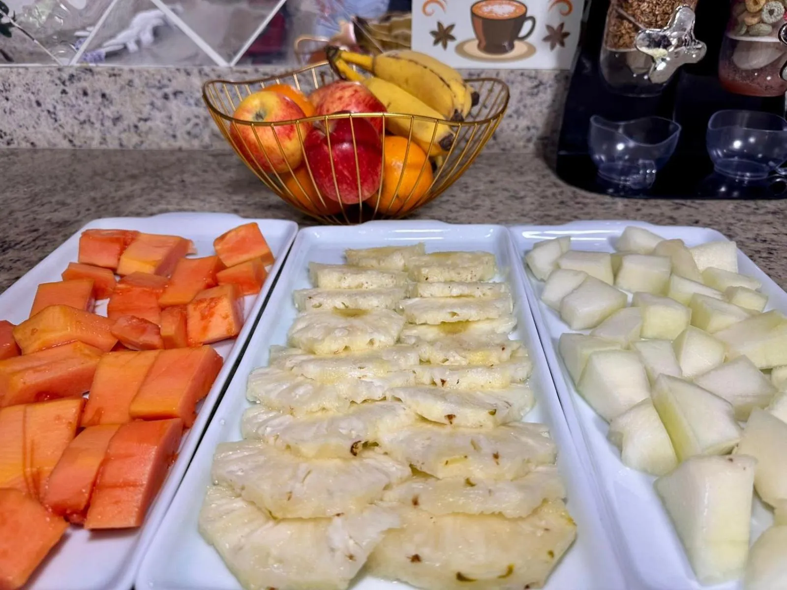 Breakfast in Pousada Recanto das Cores