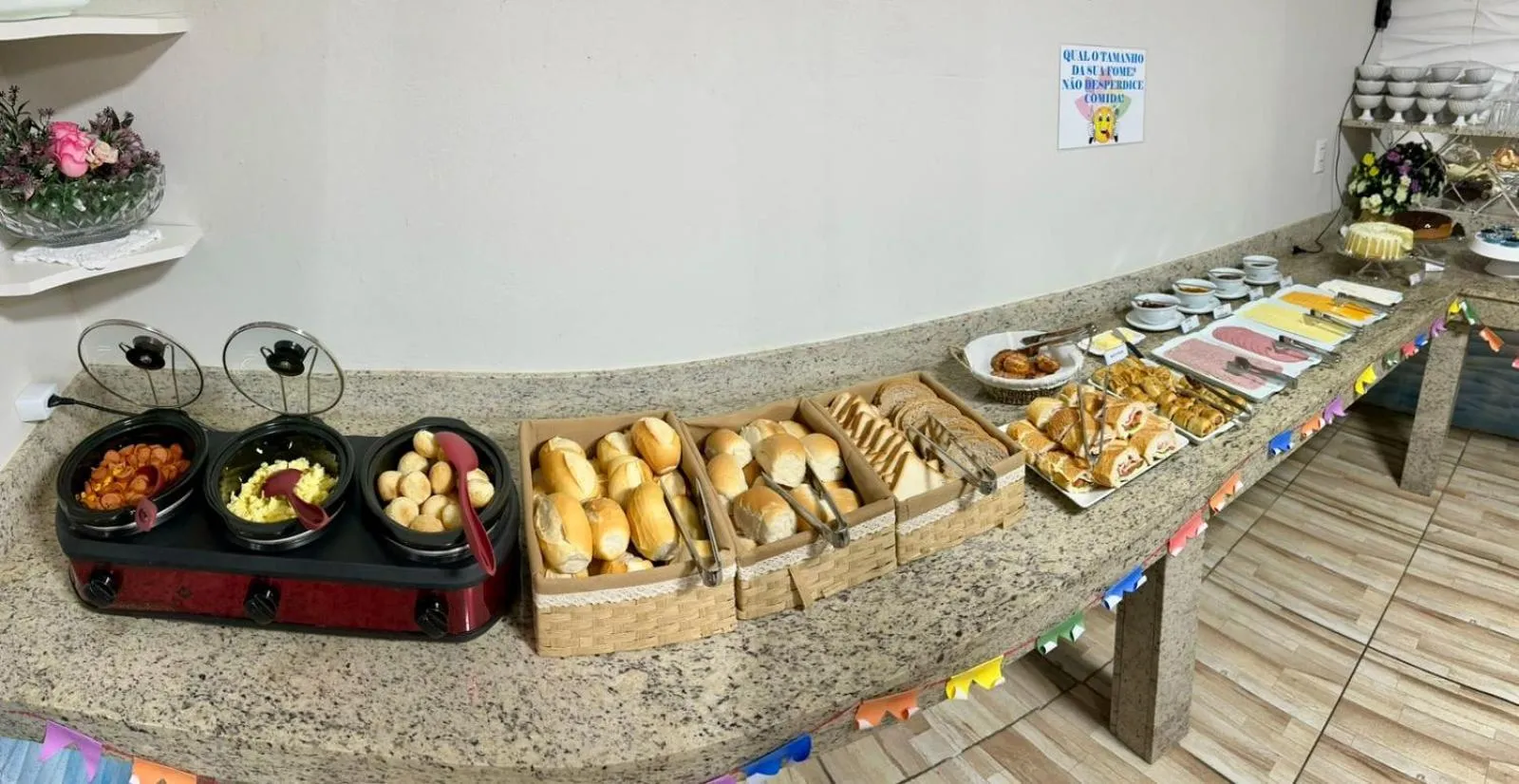 Breakfast in Pousada Recanto das Cores