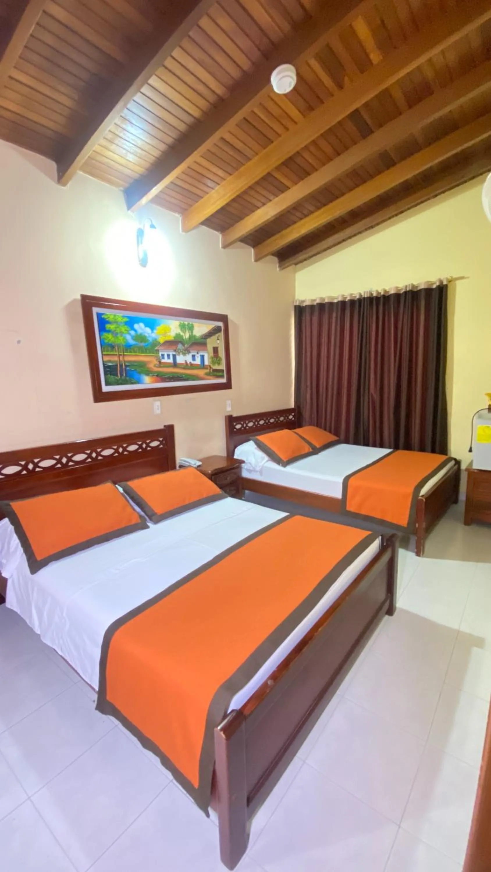 Bed in Hotel Tequendama