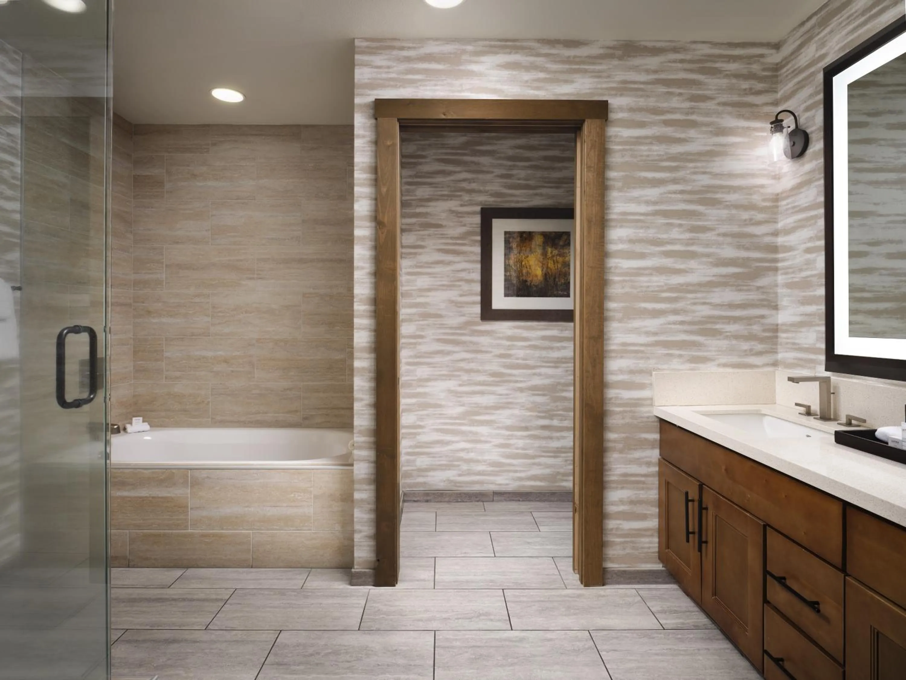 Shower in The Residences at One Village Place by Hyatt Vacation Club