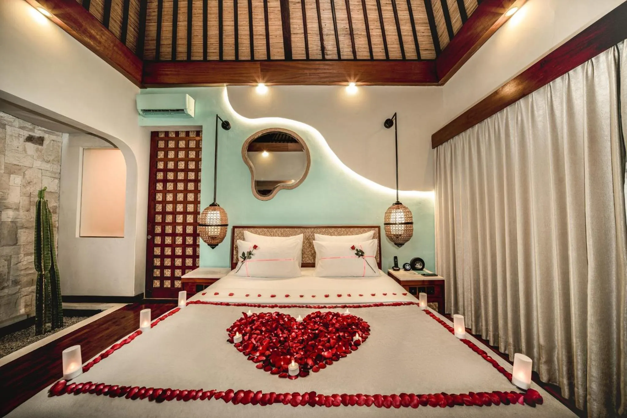 Bed in Aksari Villa Seminyak by Ini Vie Hospitality