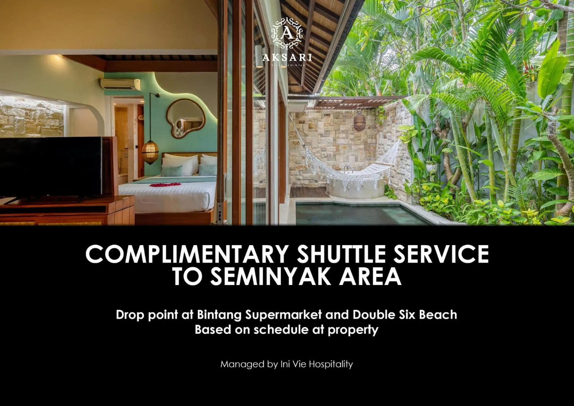 Area and facilities in Aksari Villa Seminyak by Ini Vie Hospitality