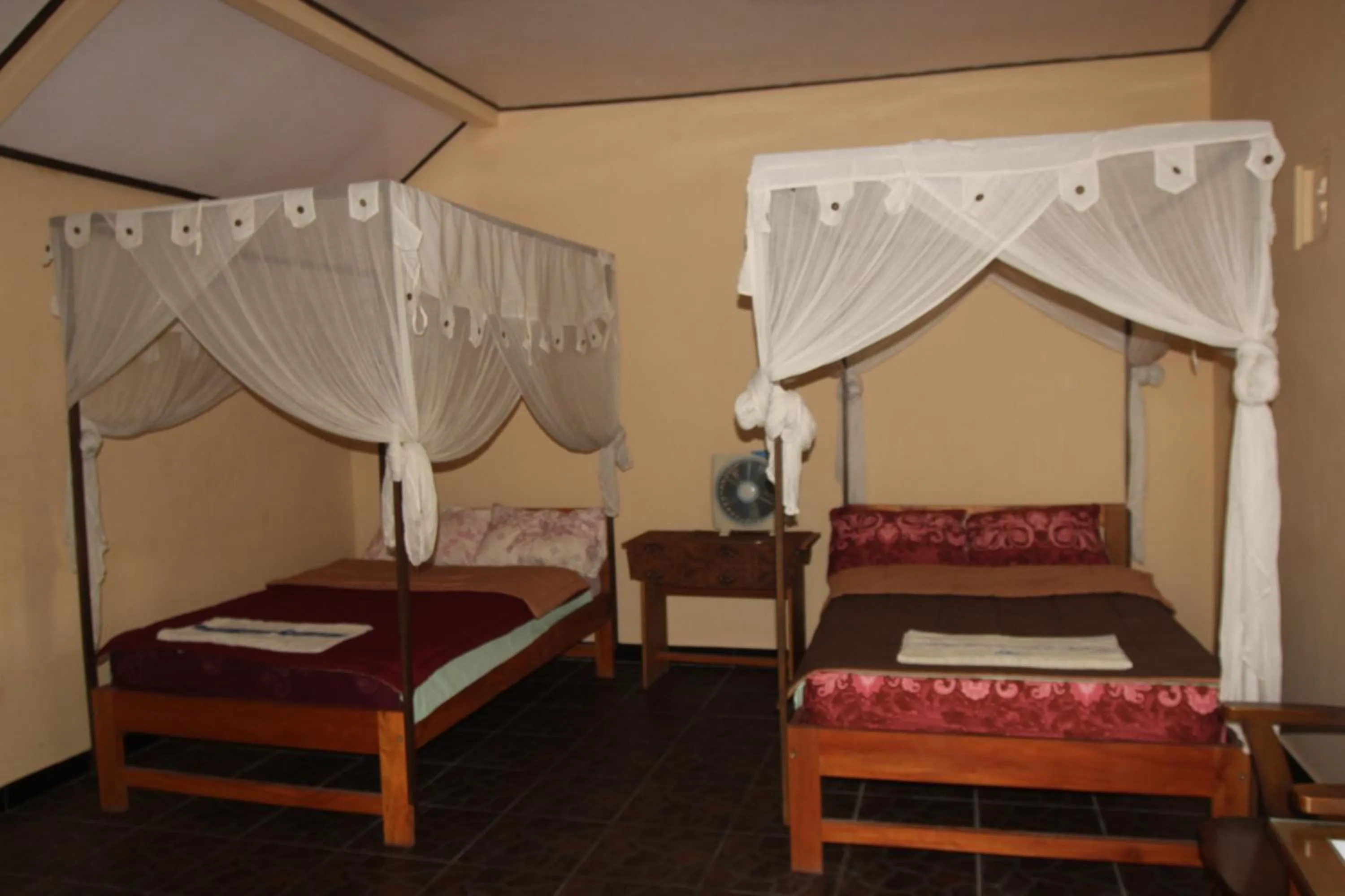 Bed in Surya Homestay