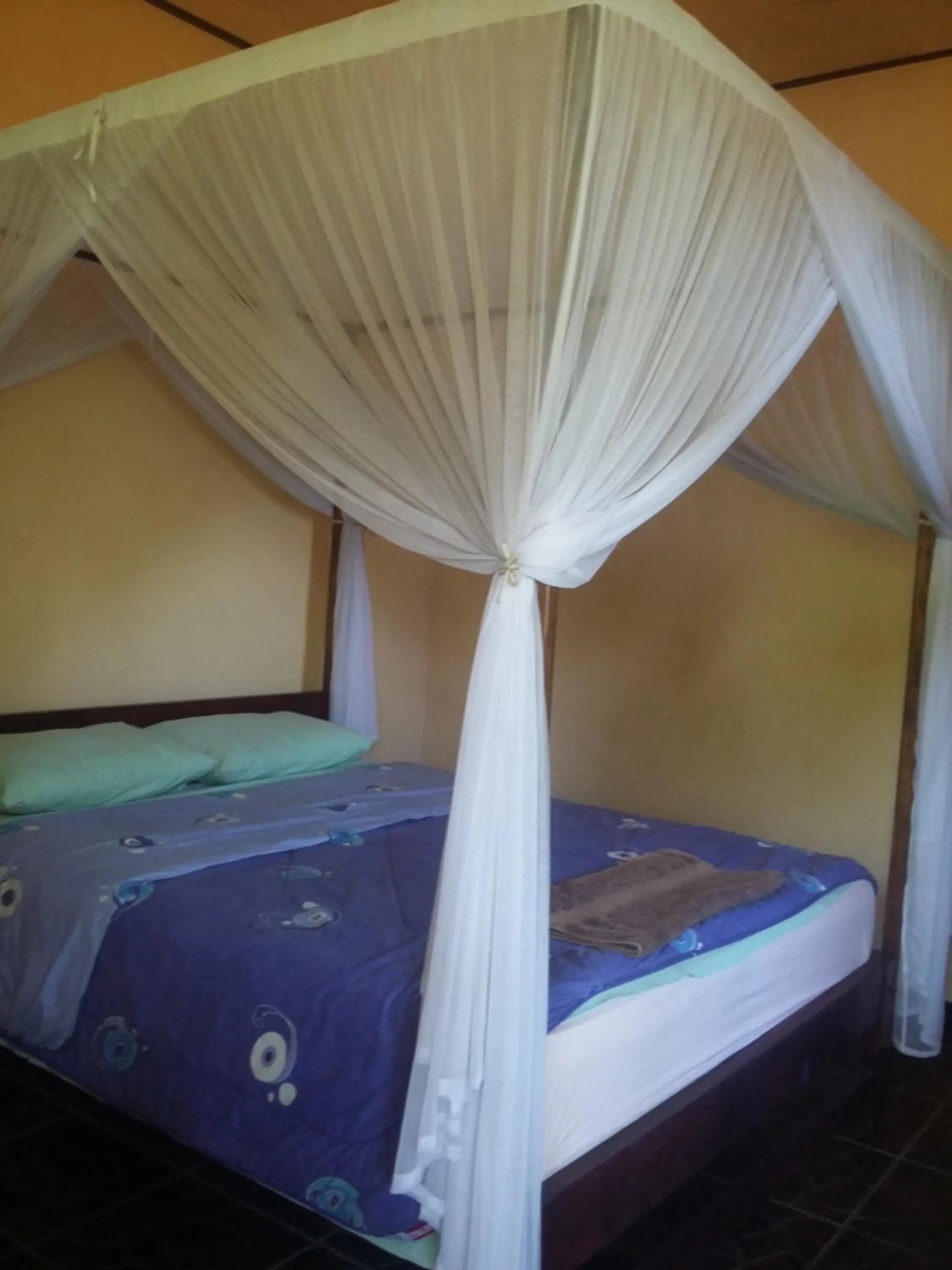 Bed in Surya Homestay
