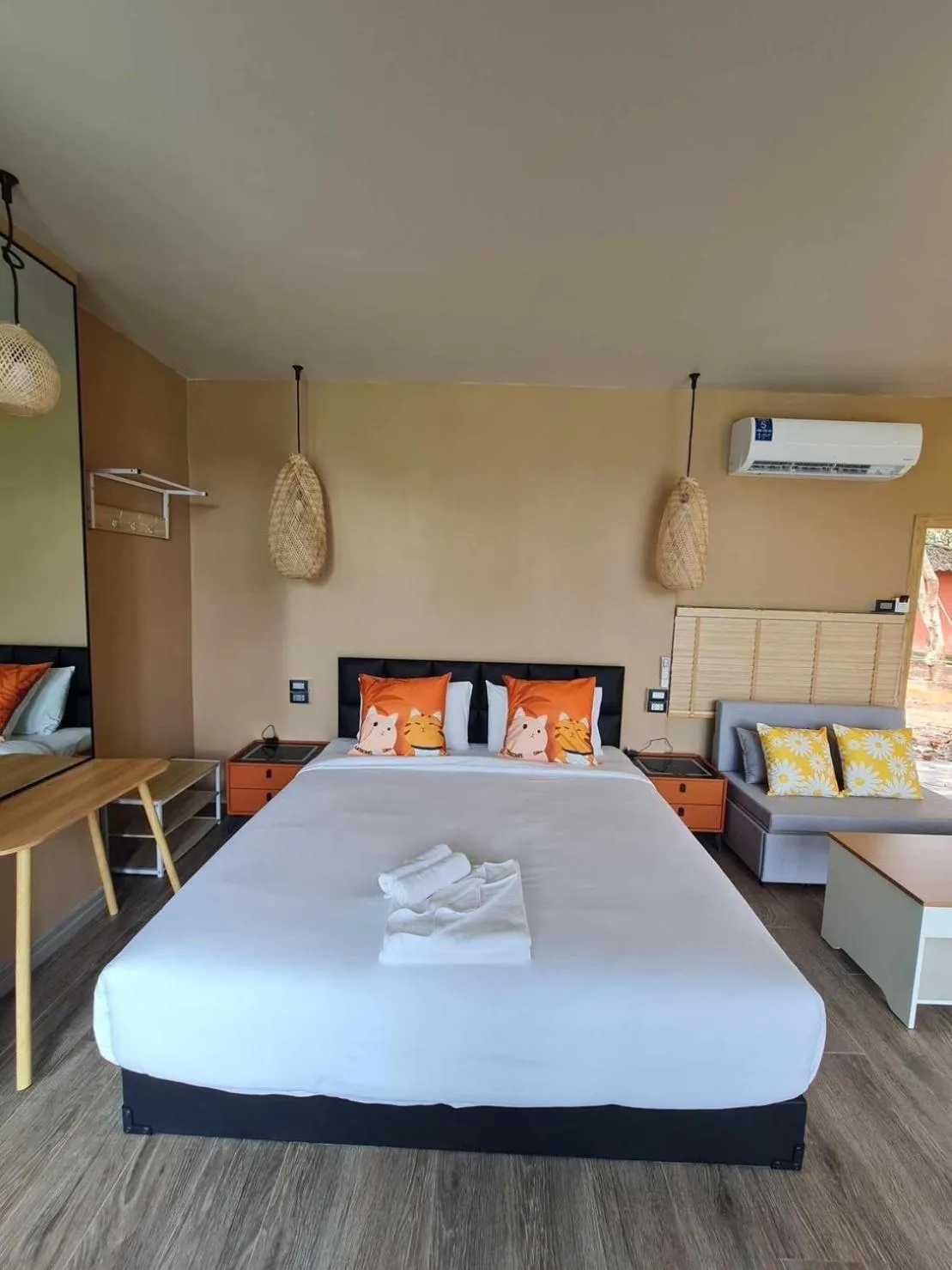 Bed in Naturalpark Resort De Wangthong