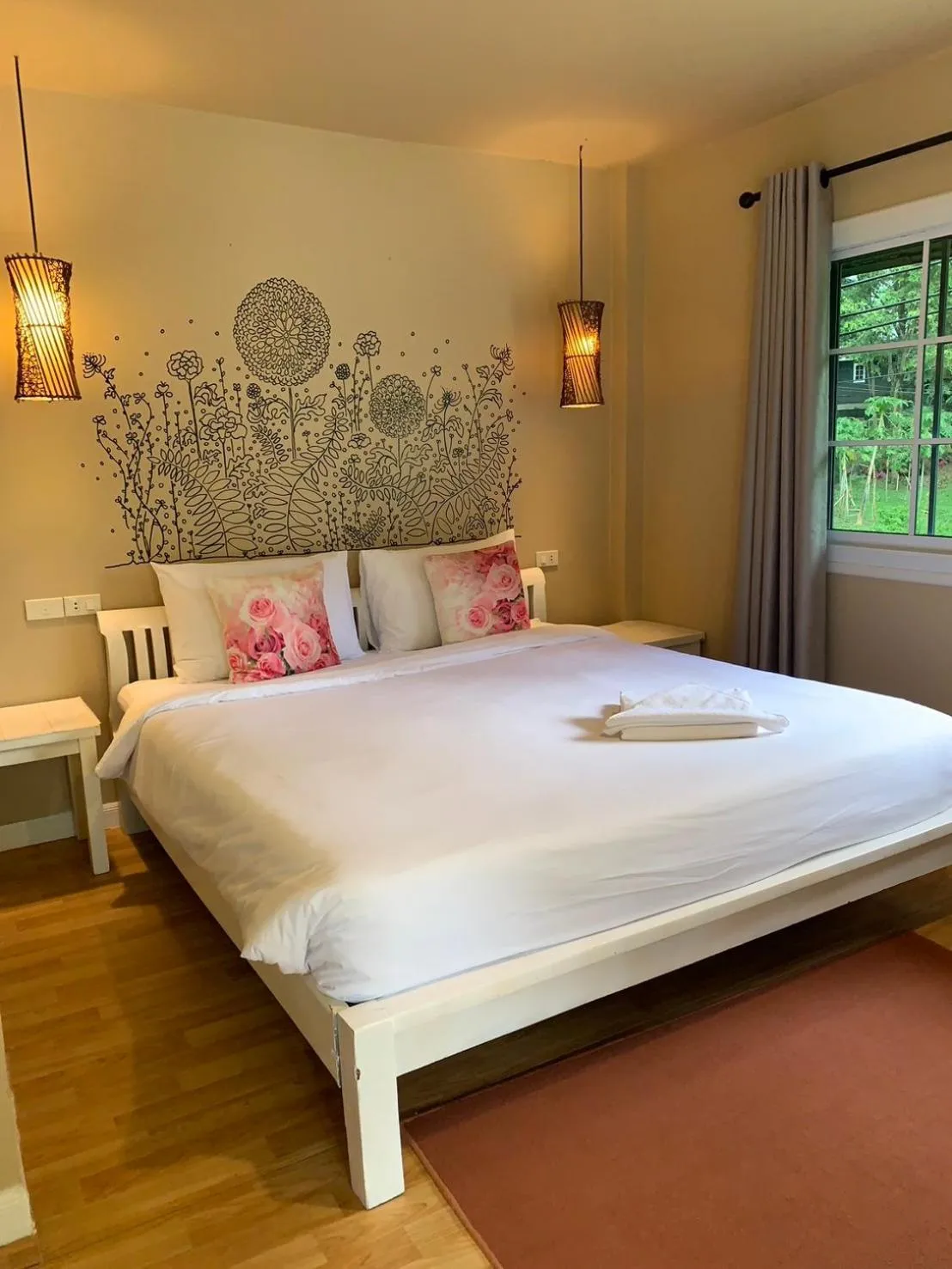 Bed in Naturalpark Resort De Wangthong