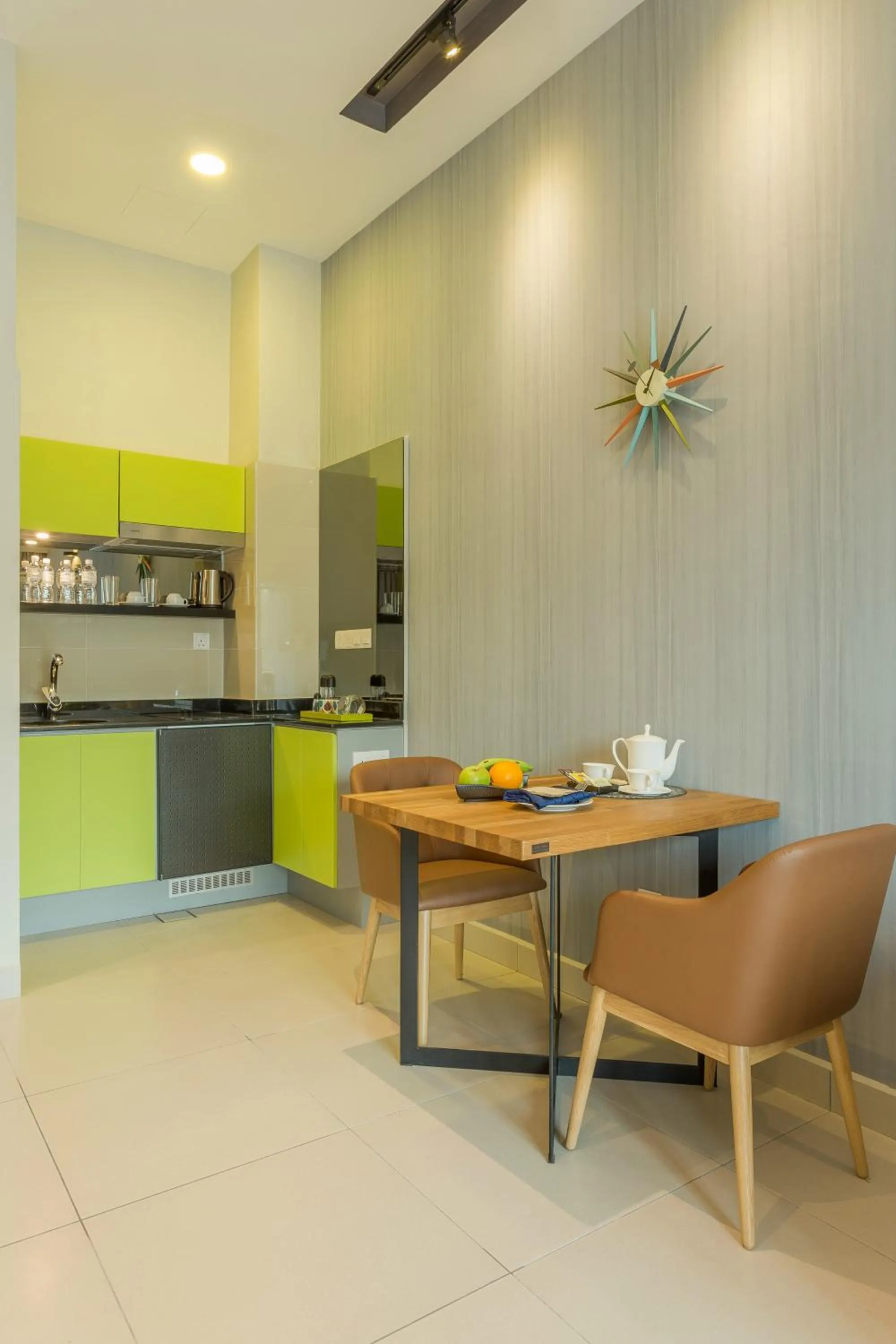 Kitchen or kitchenette in Meru Suites at Meru Valley Resort