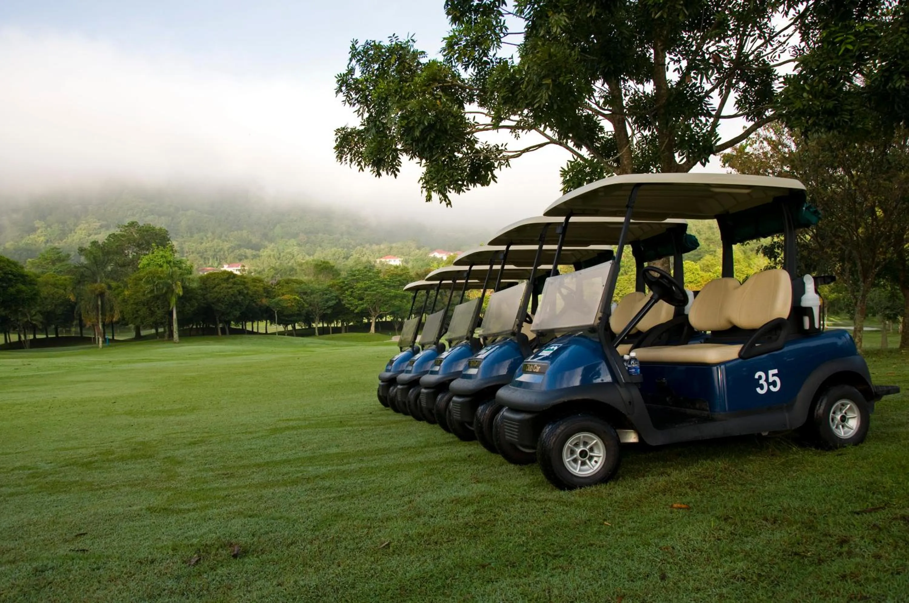 Golfcourse in Meru Suites at Meru Valley Resort