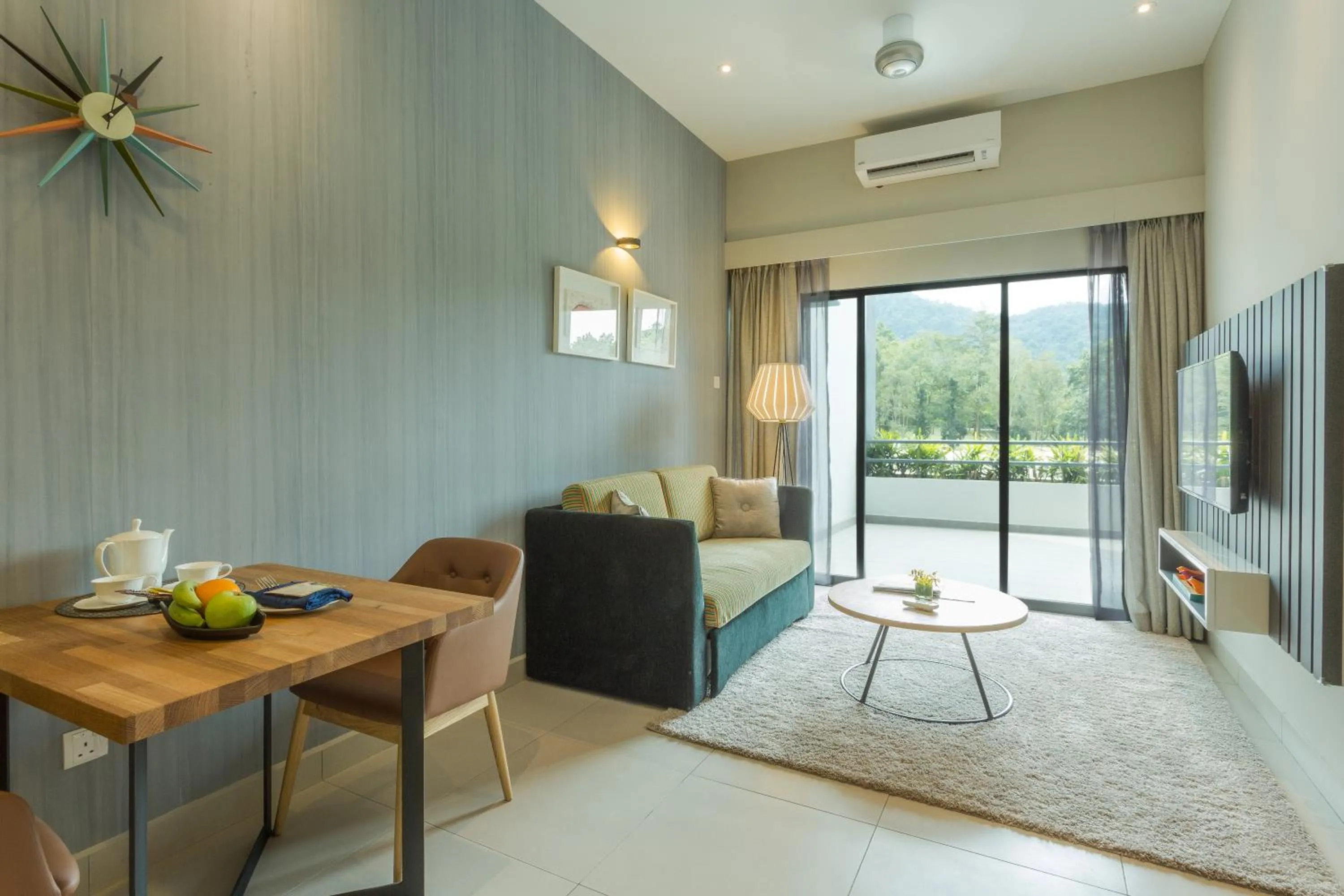 Living room in Meru Suites at Meru Valley Resort