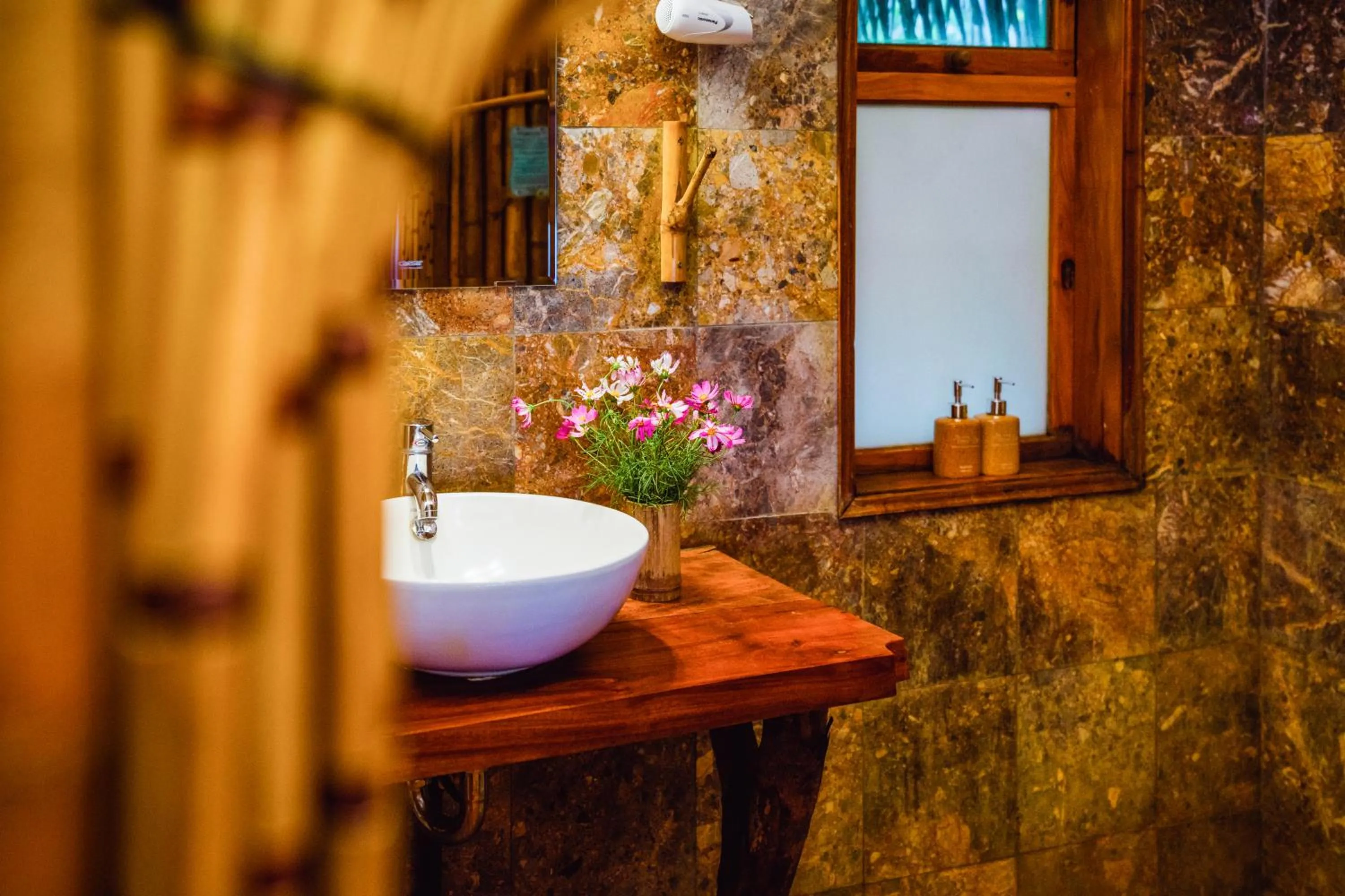 Bathroom in Puluong Retreat