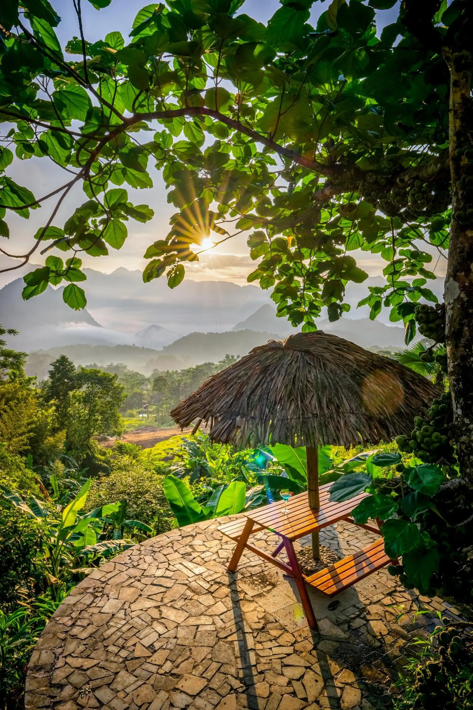 Natural landscape in Puluong Retreat