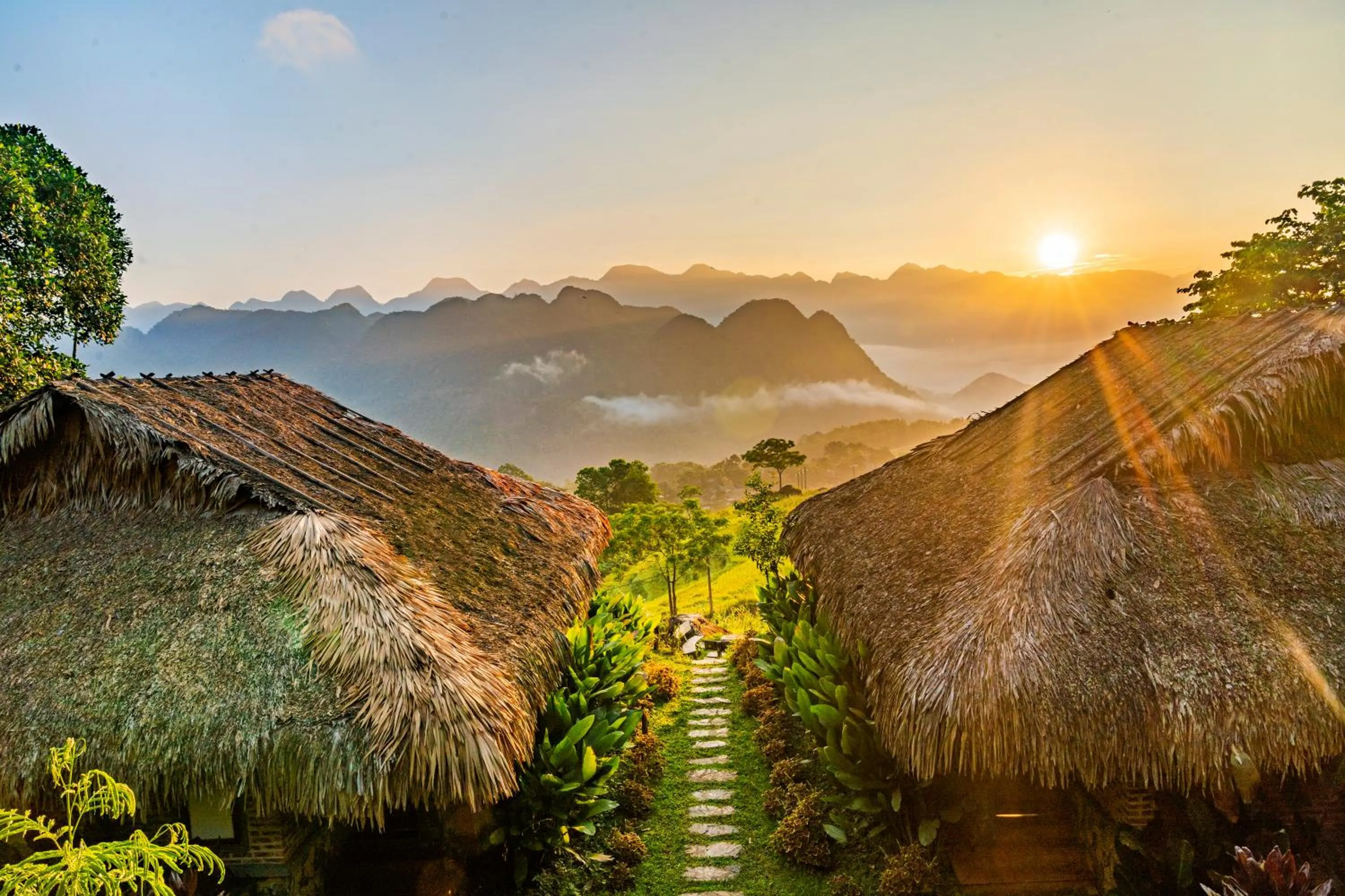 Natural landscape in Puluong Retreat