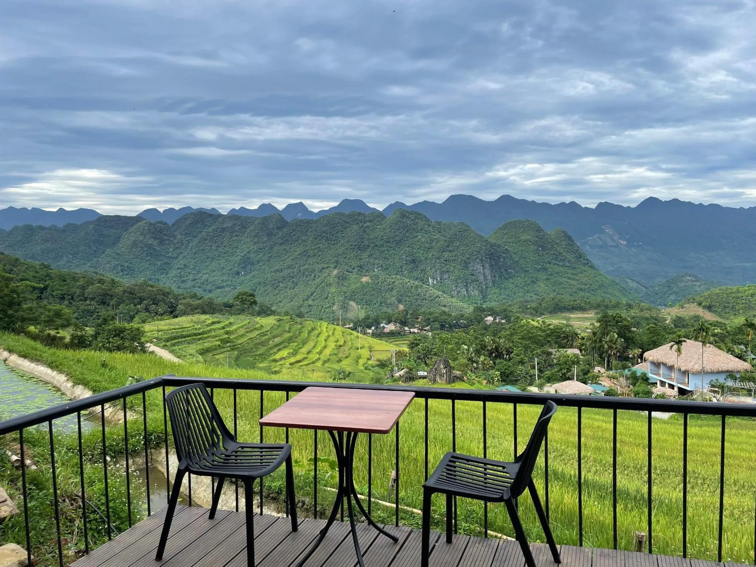 View (from property/room) in Puluong Retreat