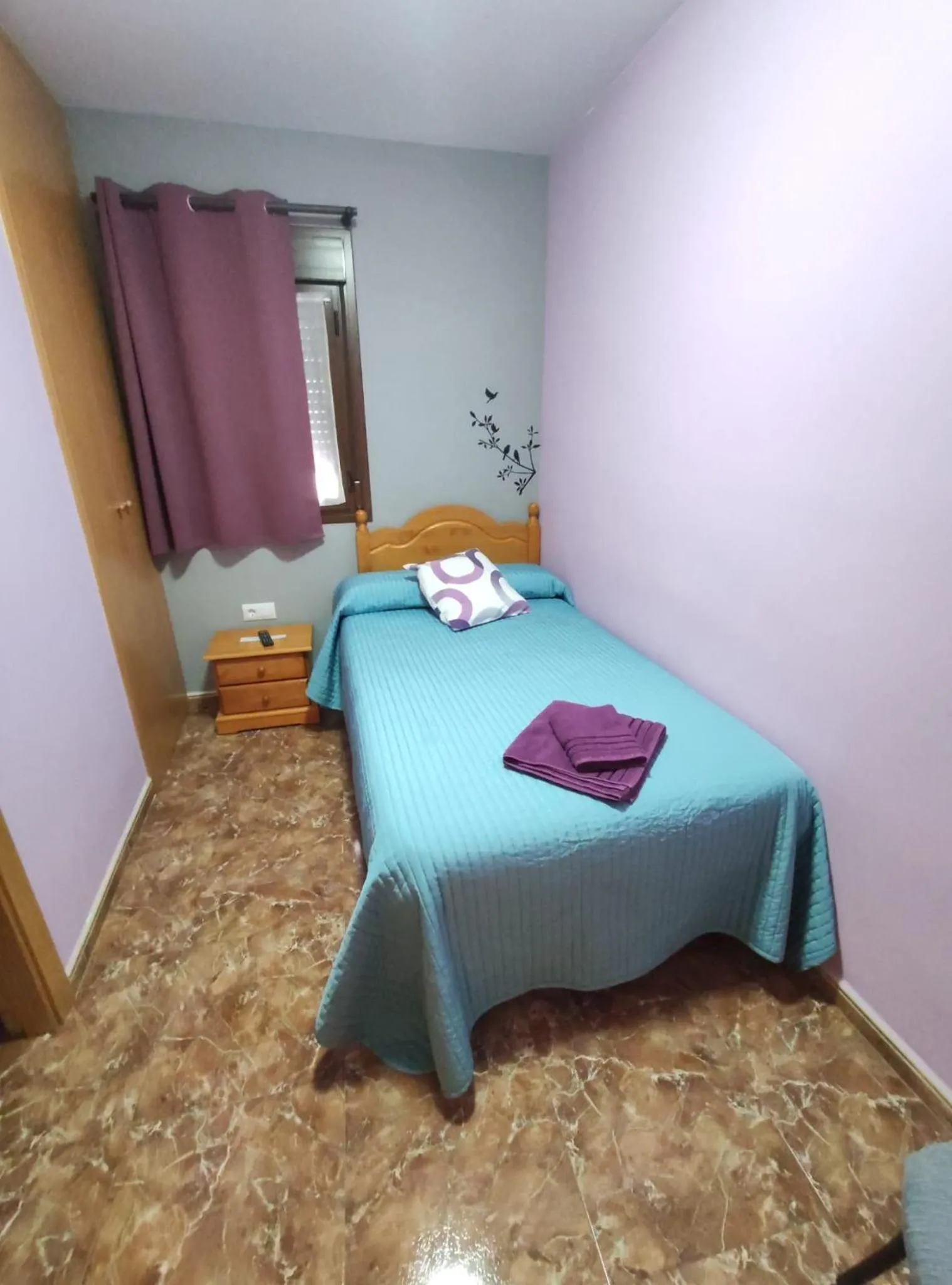 Bed in Hostal El Bodegon