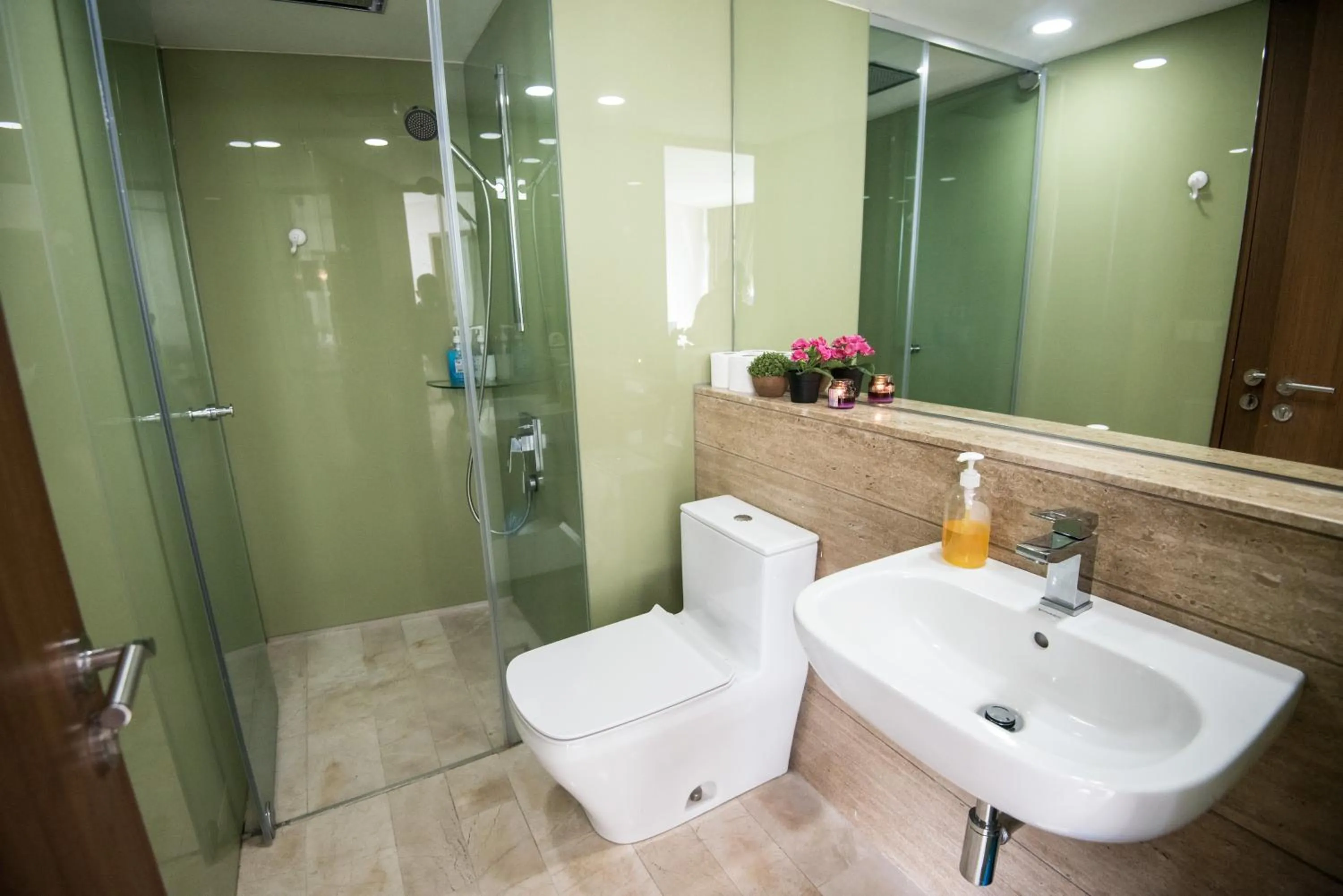 Bathroom in Vortex KLCC by Luxury Suites Asia