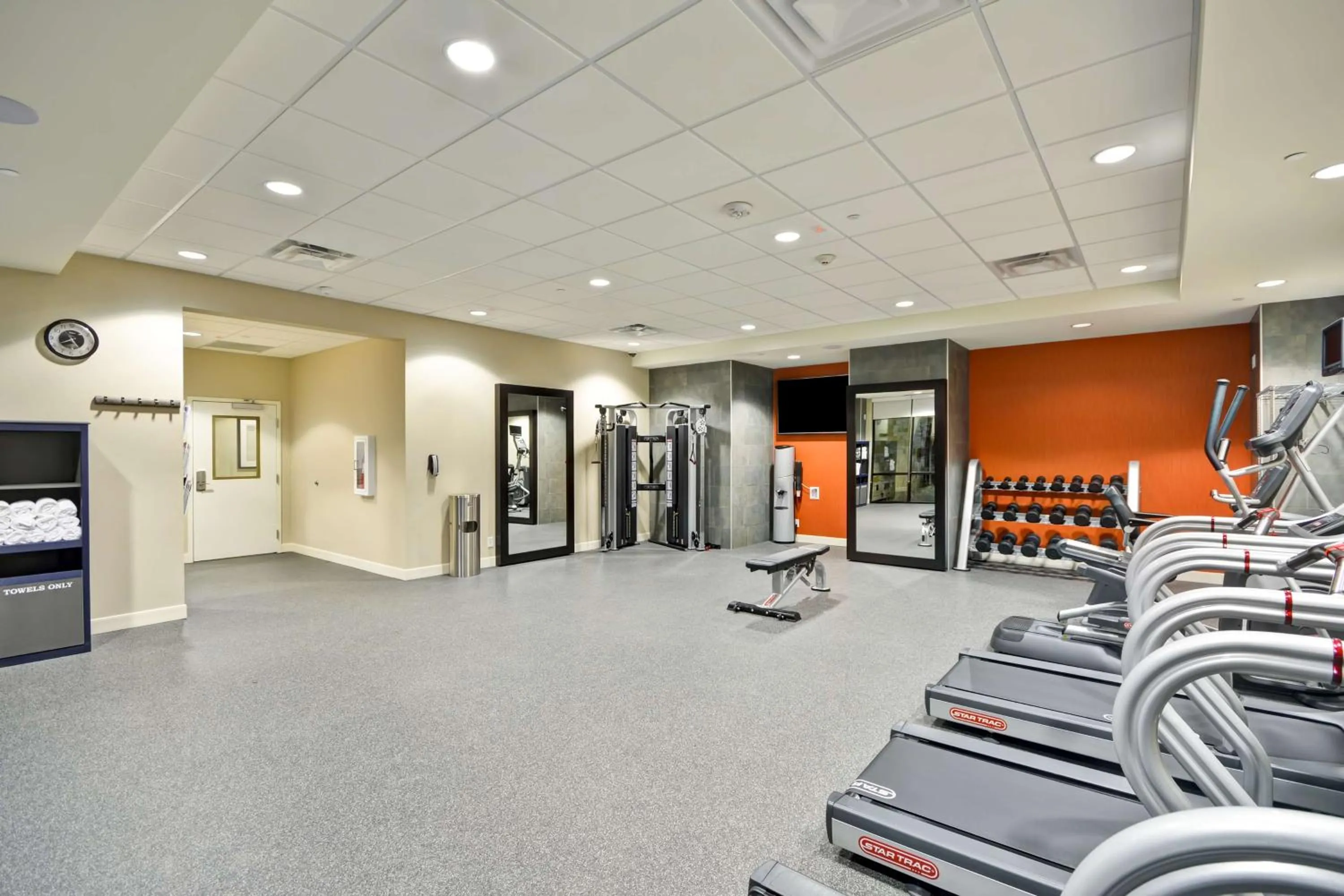 Fitness centre/facilities in Home2 Suites By Hilton Dallas Addison