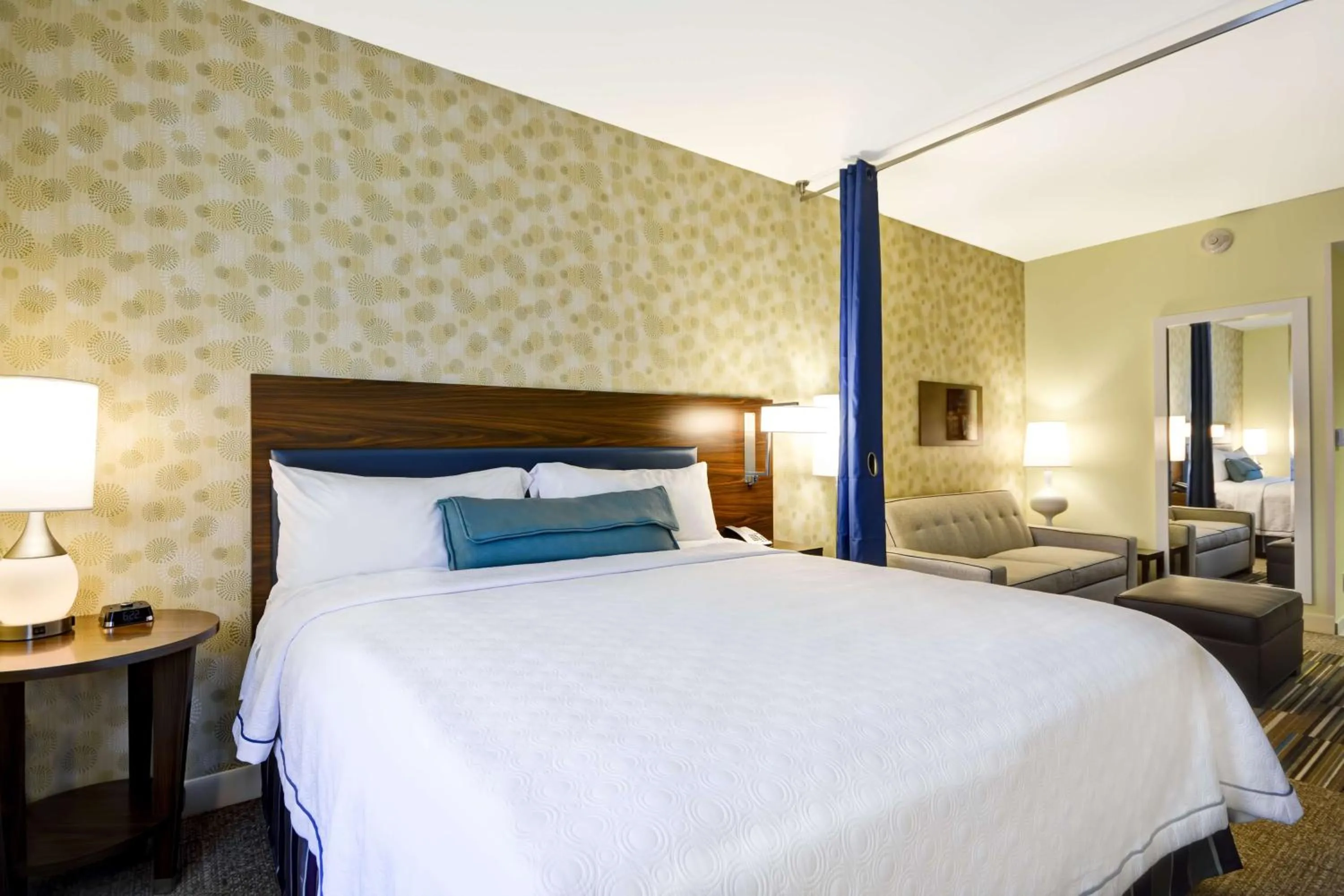 Bed in Home2 Suites By Hilton Dallas Addison