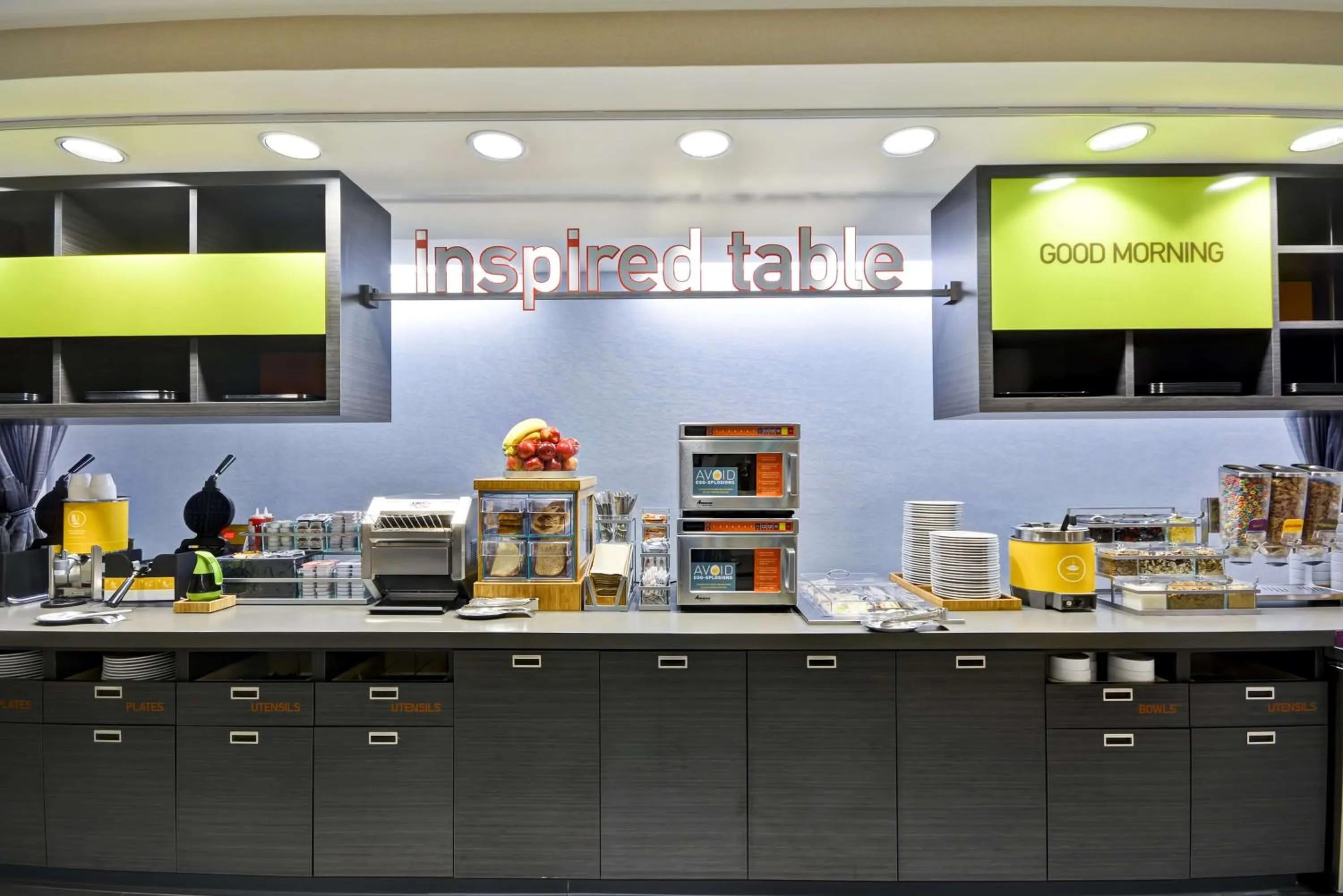 Breakfast in Home2 Suites By Hilton Dallas Addison