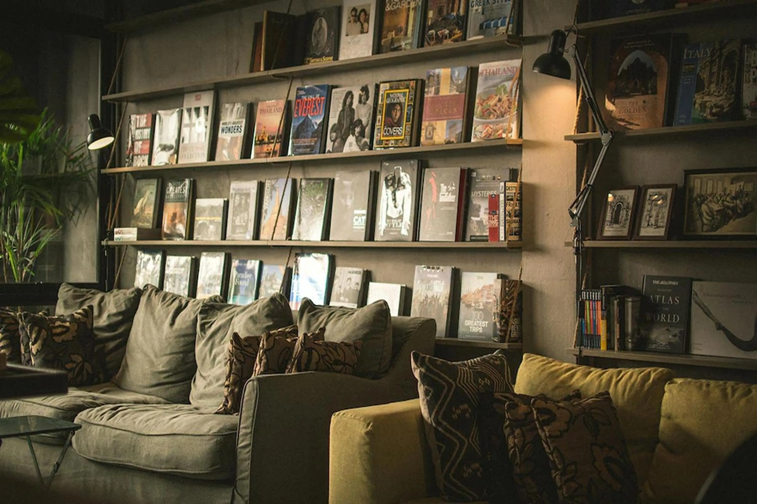 Seating area in Heyyyy Bangkok