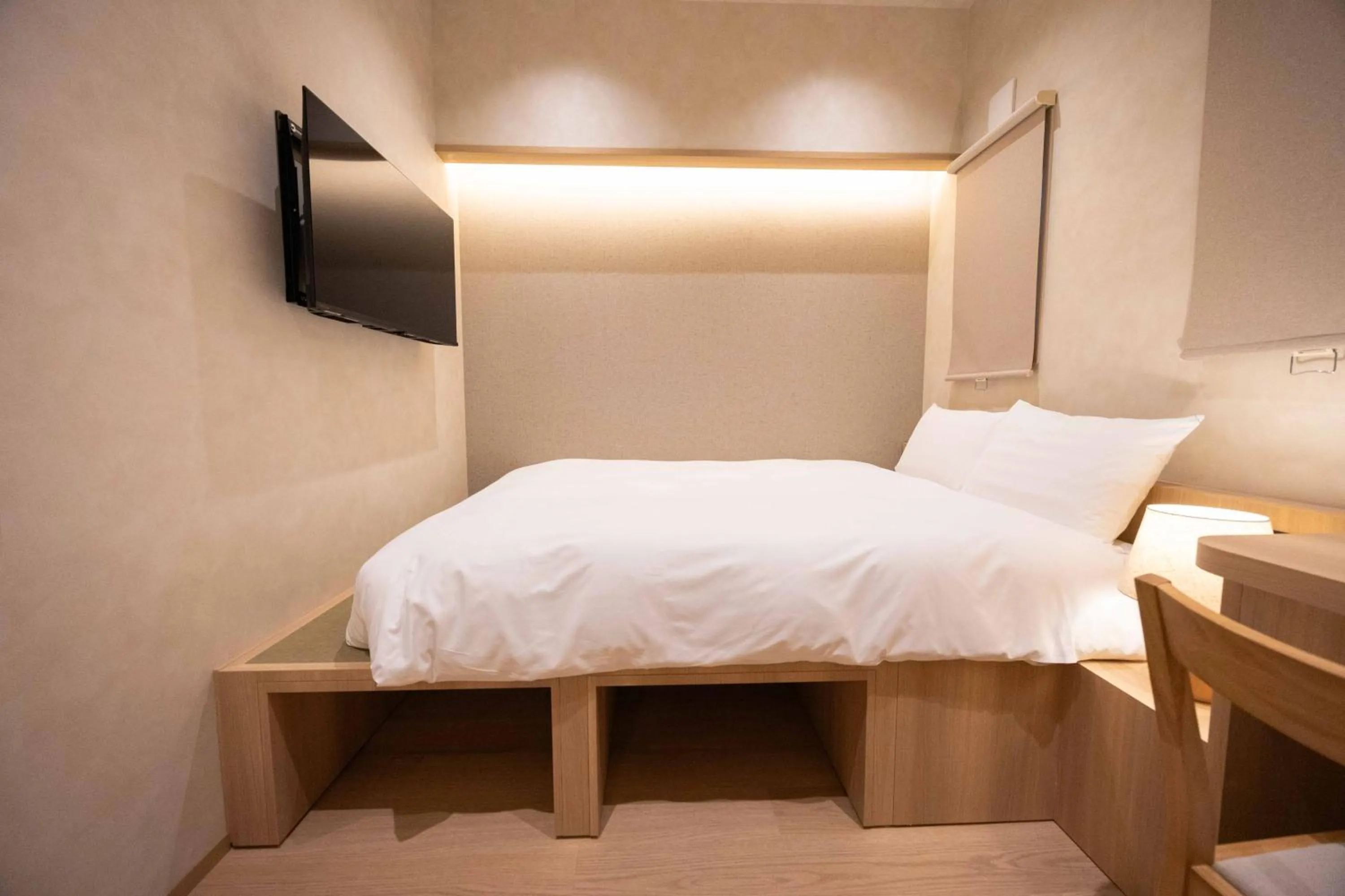 Bed in Hotel Paul House