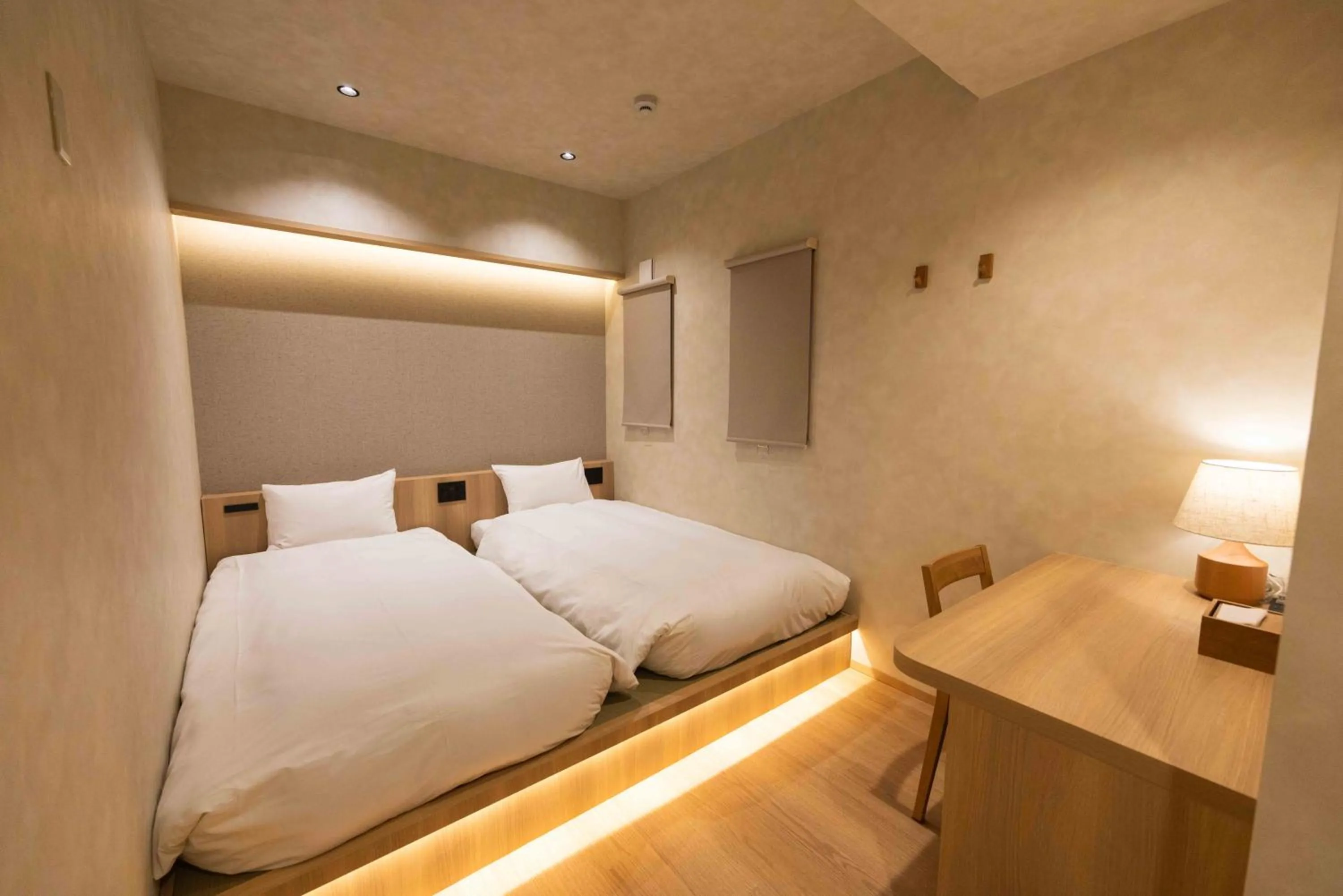 Bed in Hotel Paul House