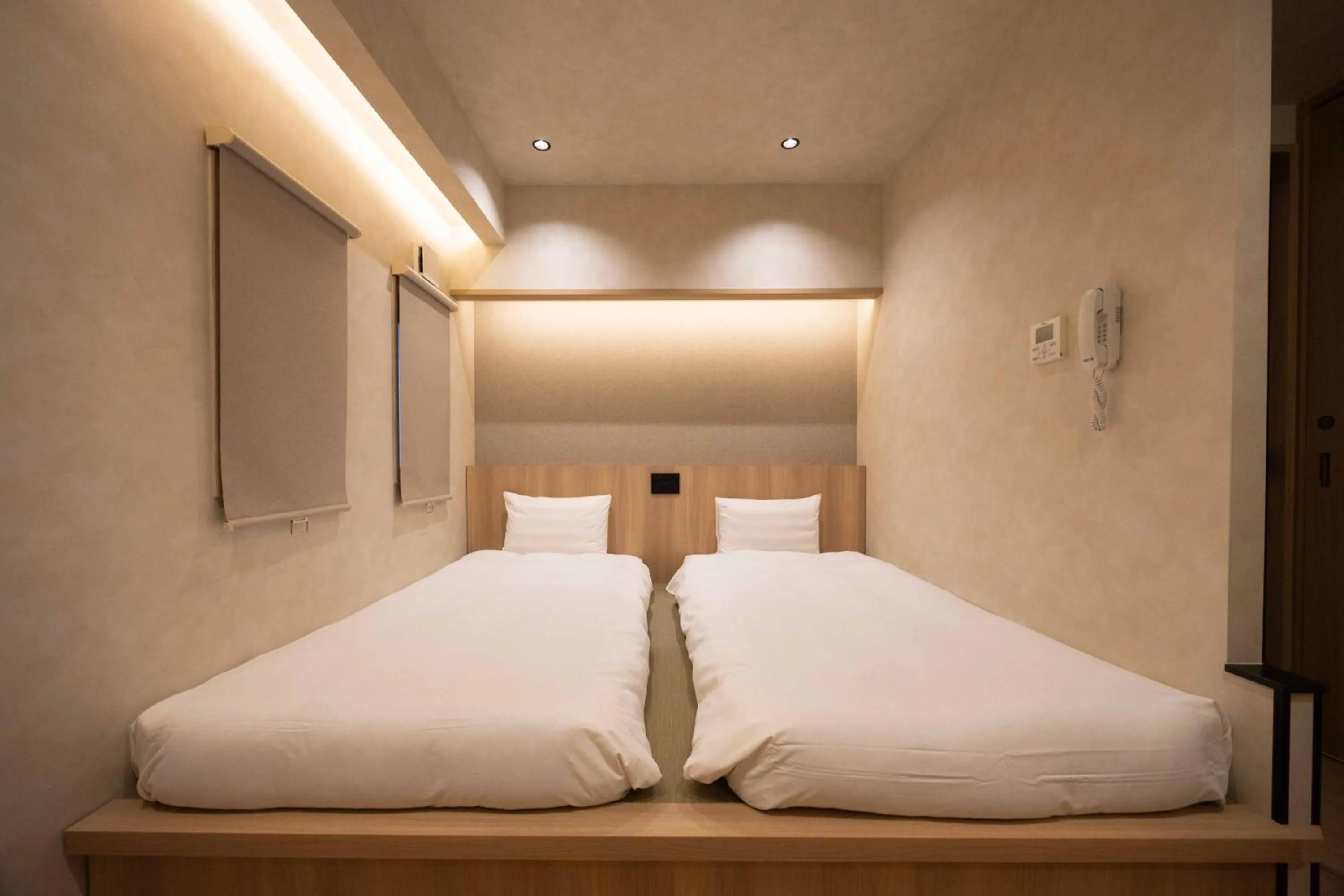 Bed in Hotel Paul House